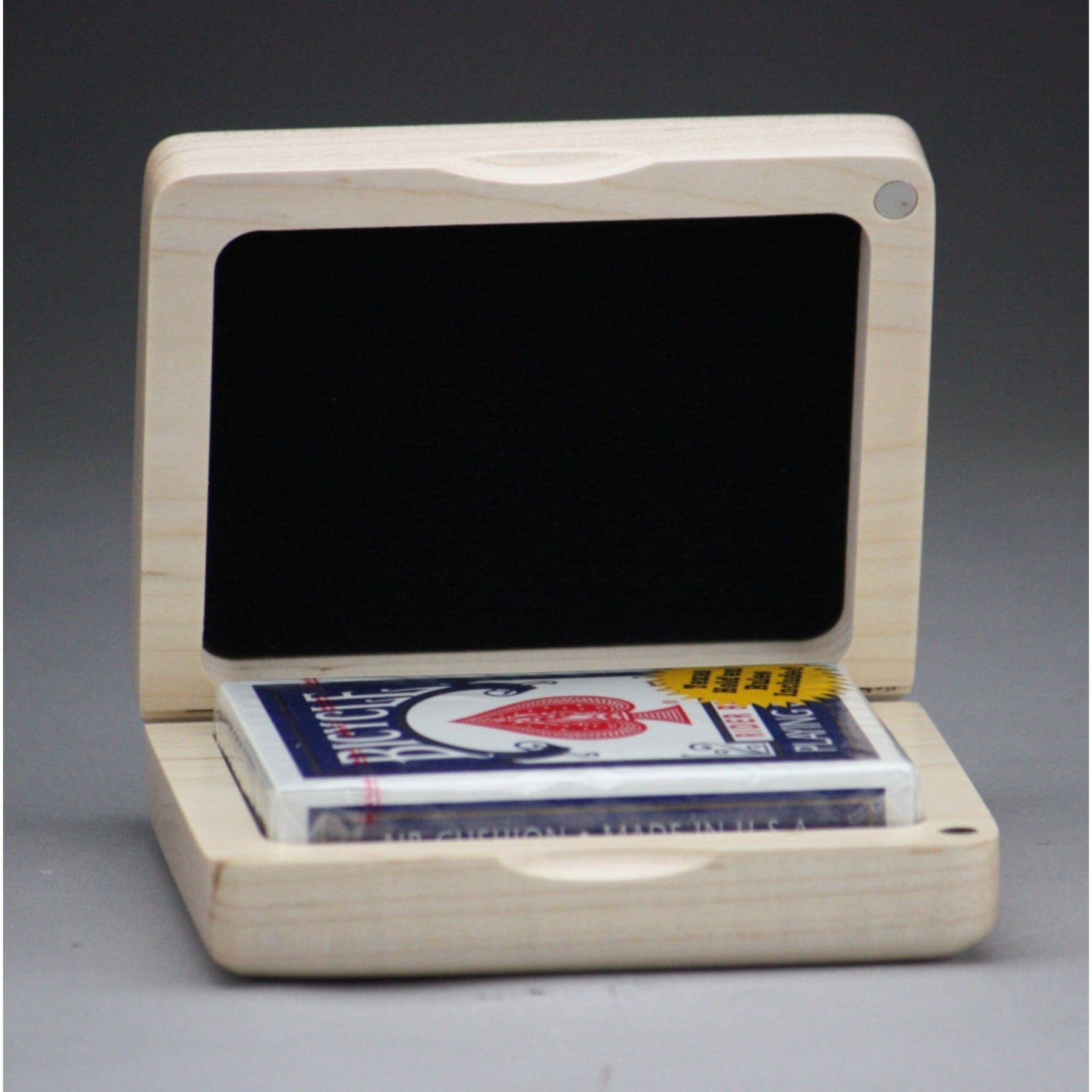 3.5" x 4.75" Hardwood Single Deck Box