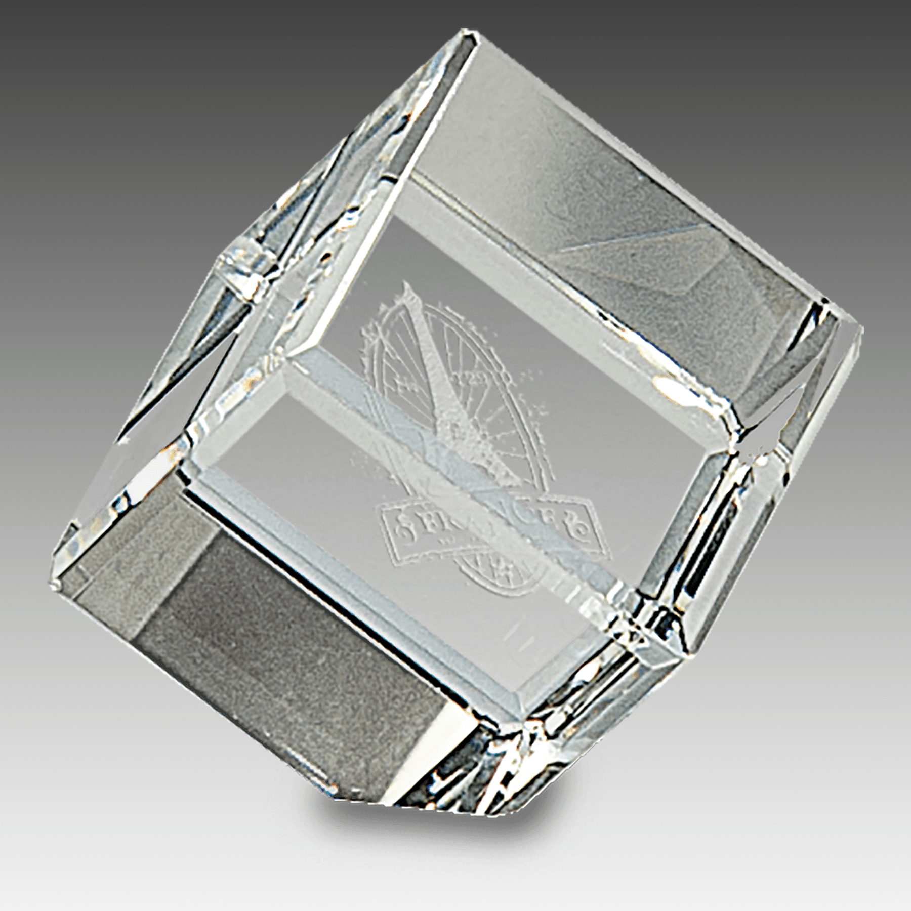 1.5" x 1.5" Crystal Cube