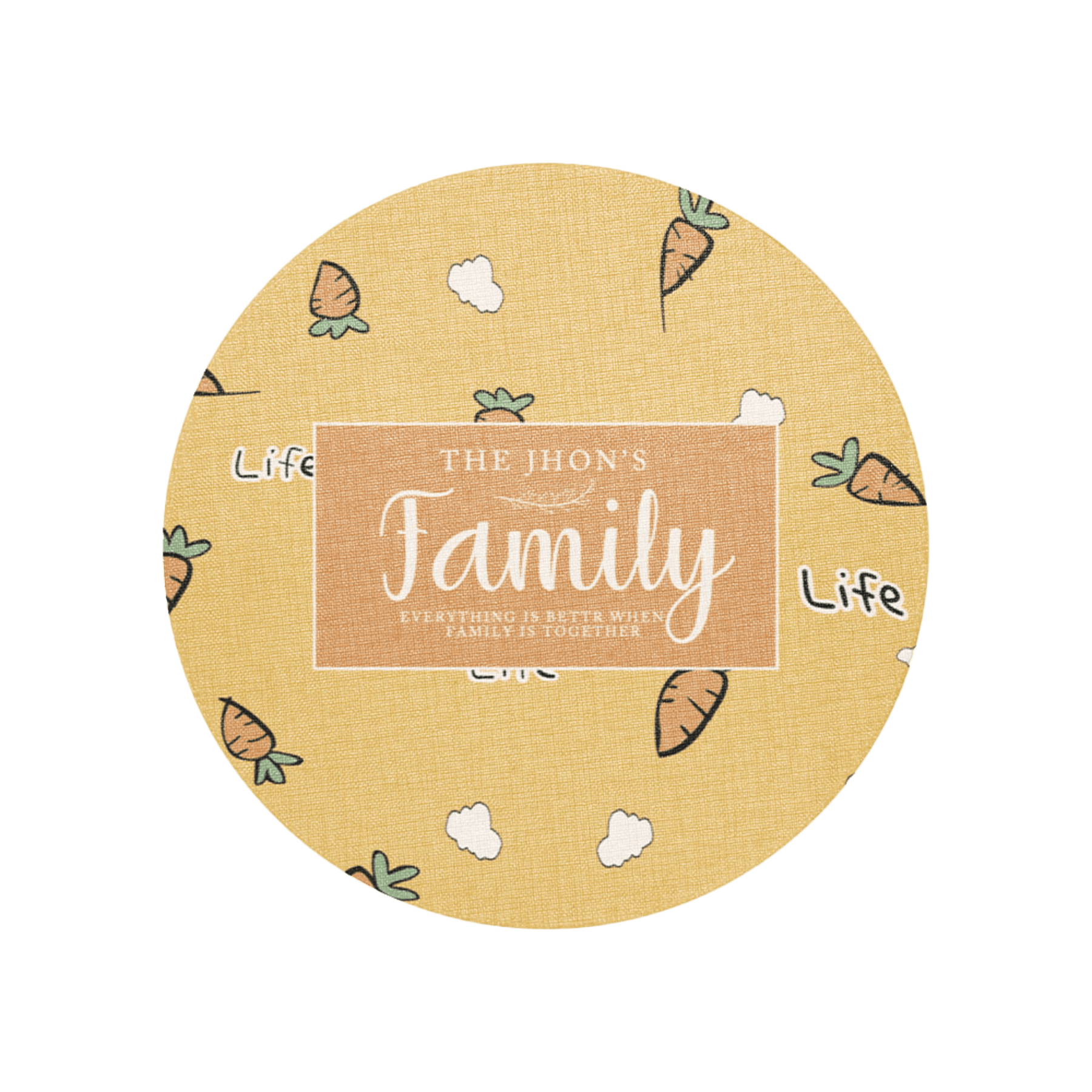 15" Round Placemat