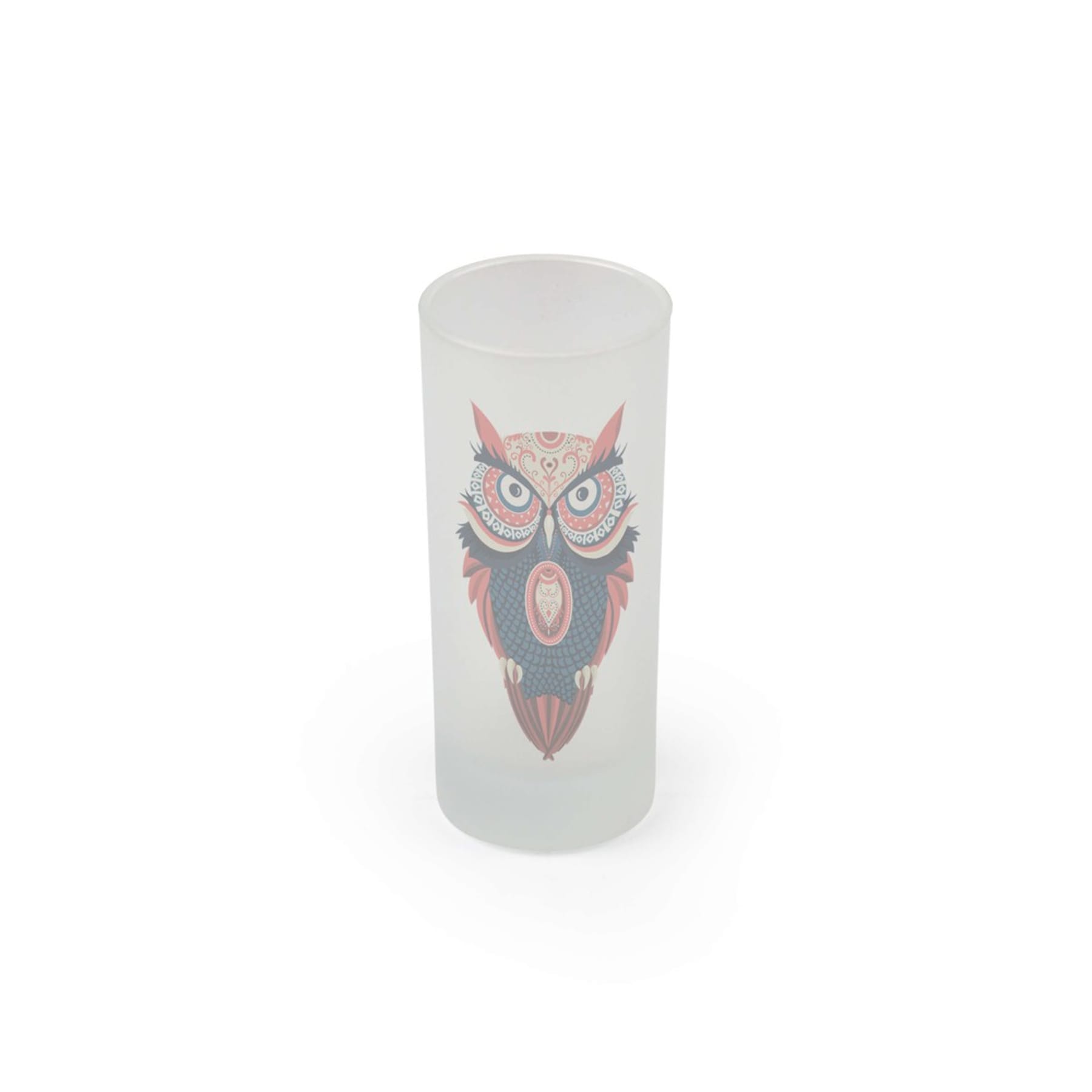 10 oz Frosted Glass