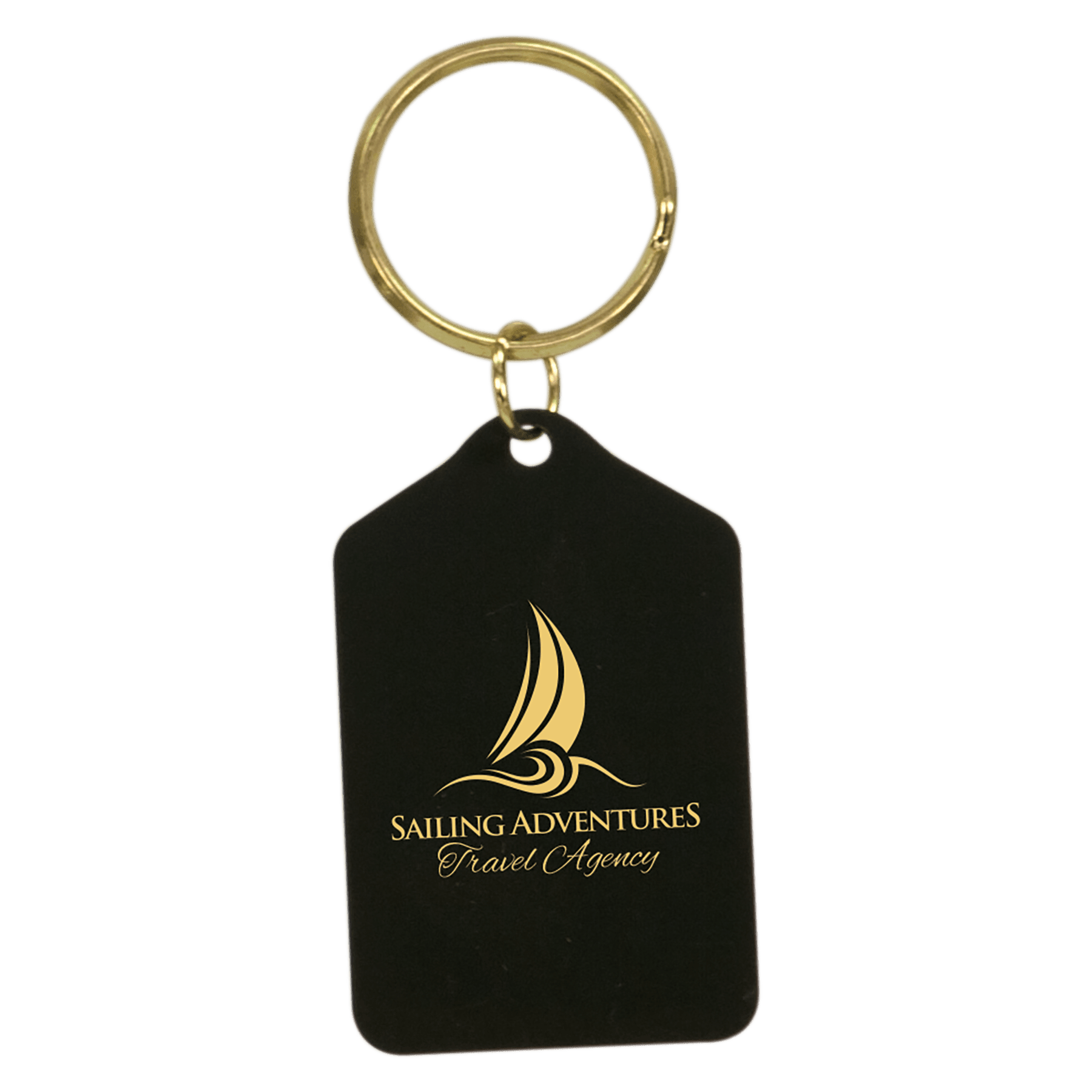 Tablet Brass Keychain - KCB13