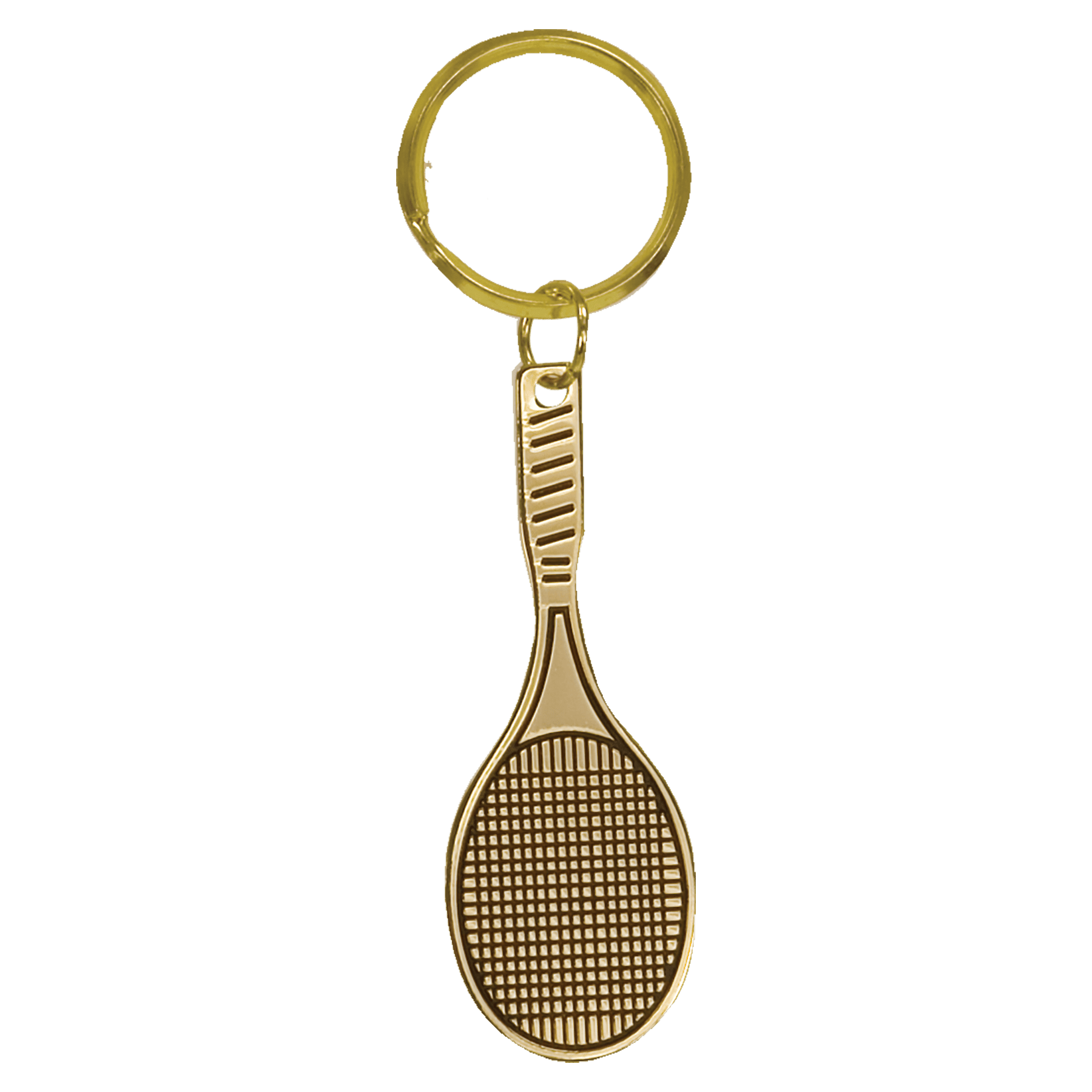 Tennis Brass Keychain - KCB16