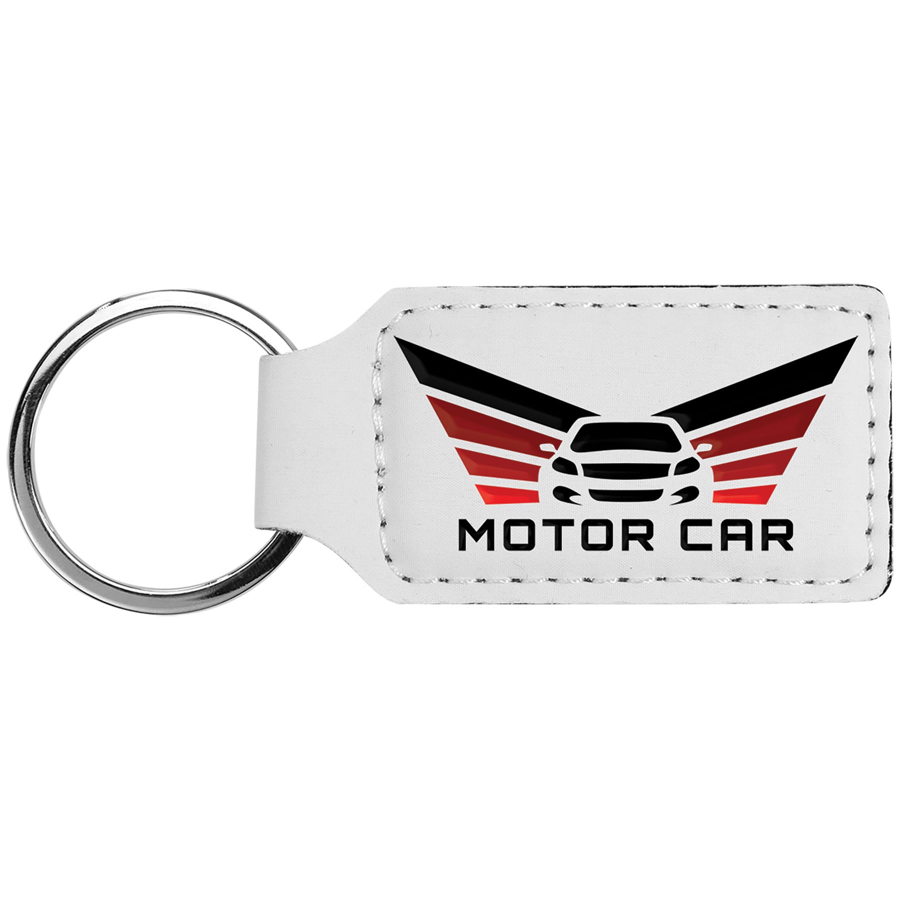2.75" x 1.25" Subli-Tru Rectangle Keychain
