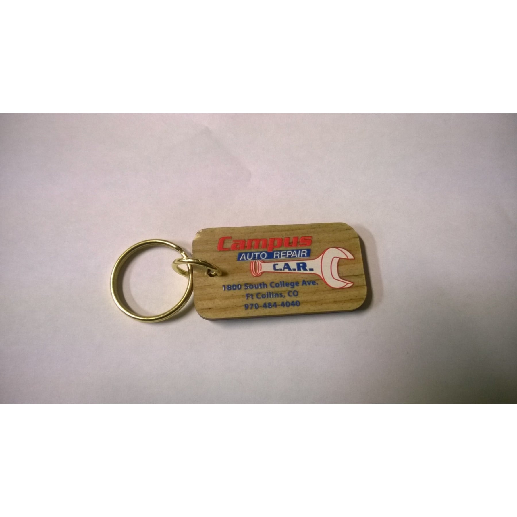 2" x 3" - Hardwood Keychains