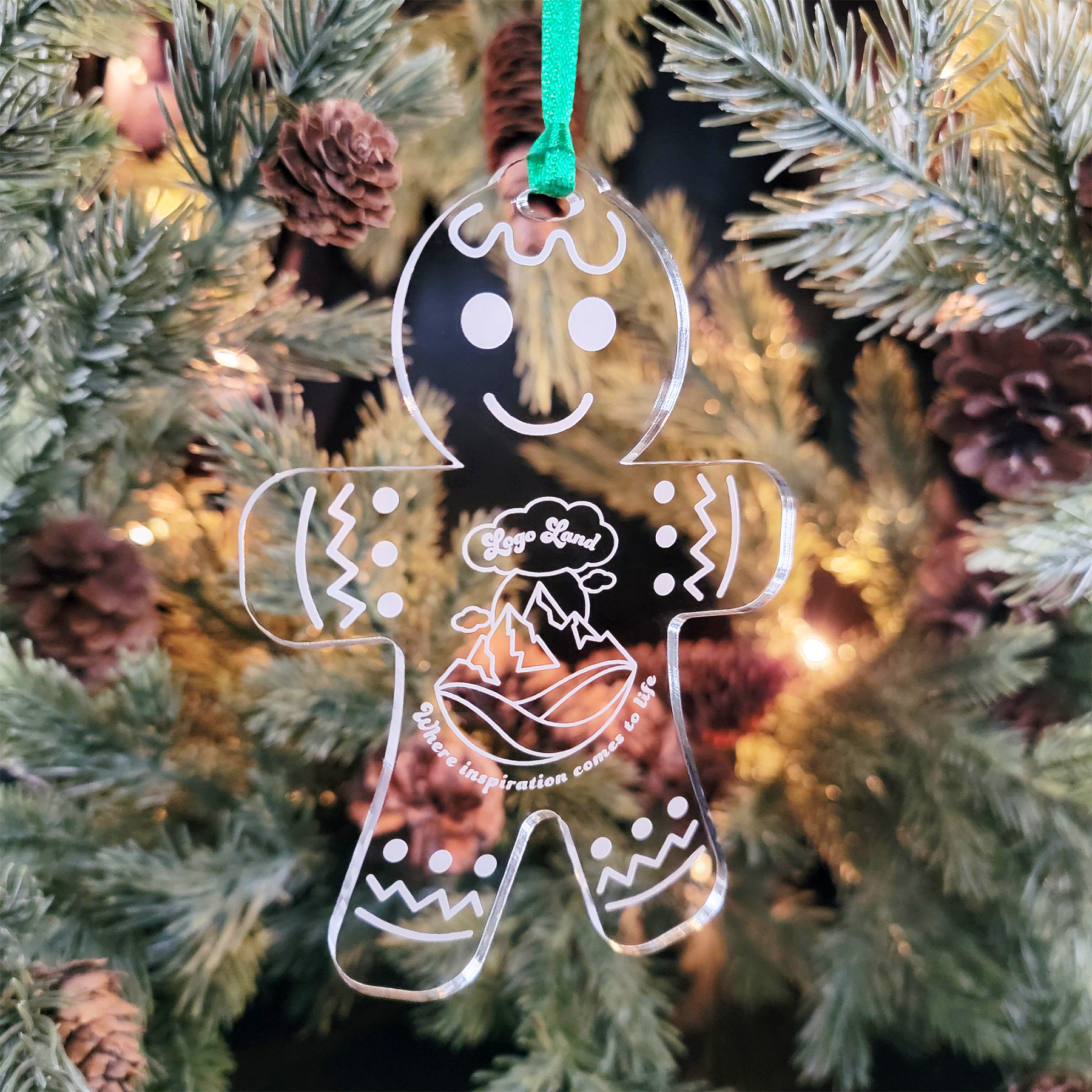 Custom Acrylic Ornament - OAX01