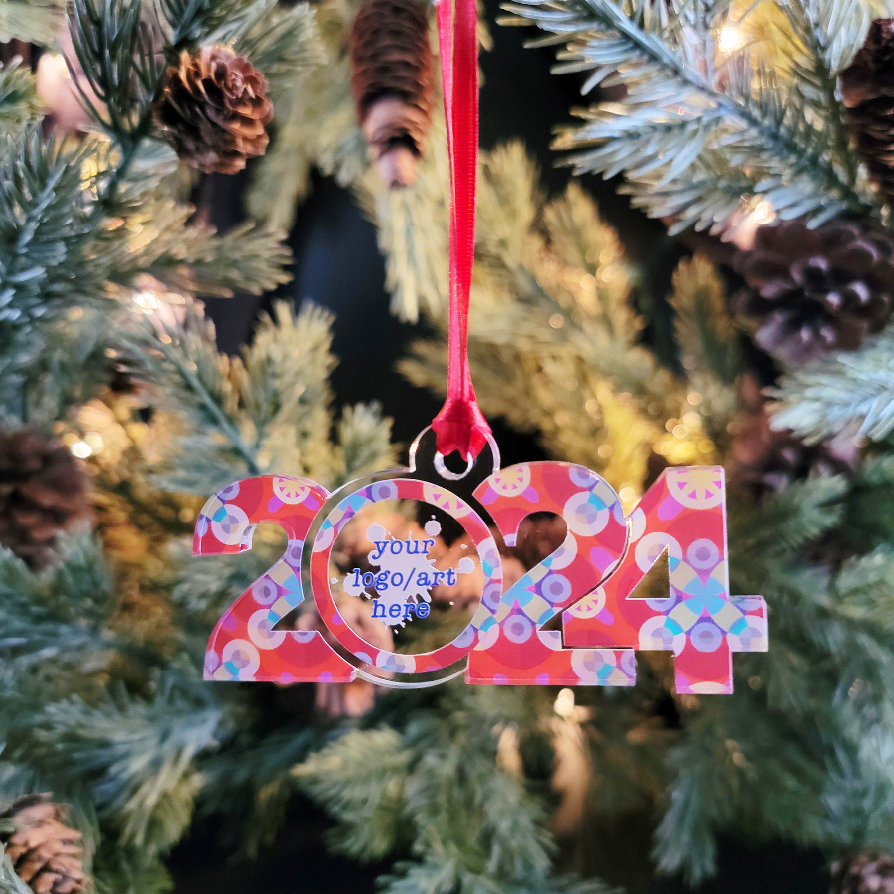 Custom Acrylic Ornament - OAX01