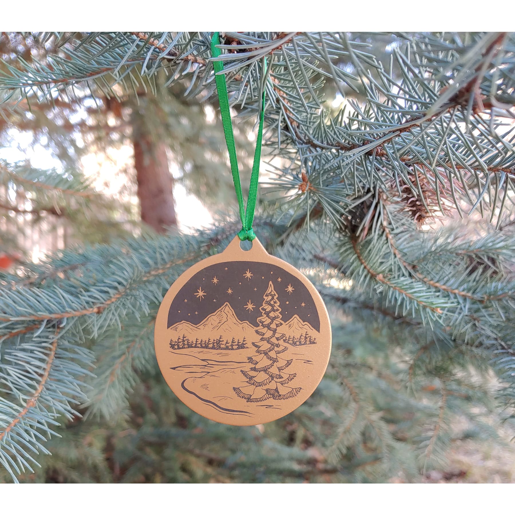 2.75" Metal Ornaments
