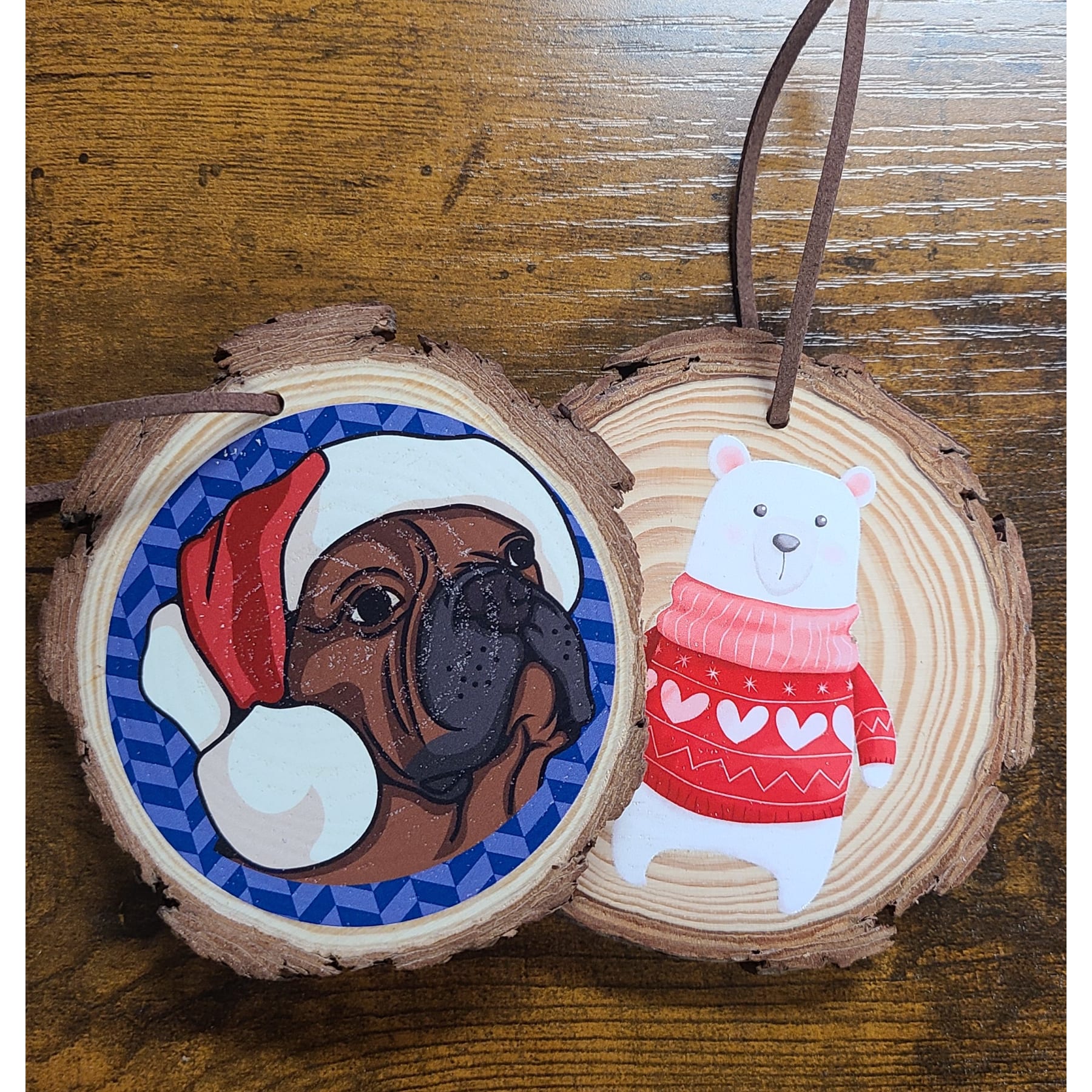 Bark Edged Ornament - OW02