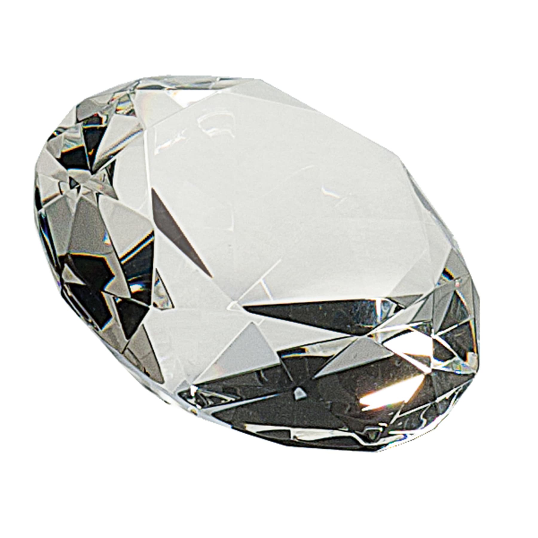 2.5" Clear Crystal Diamond (4" Diameter)