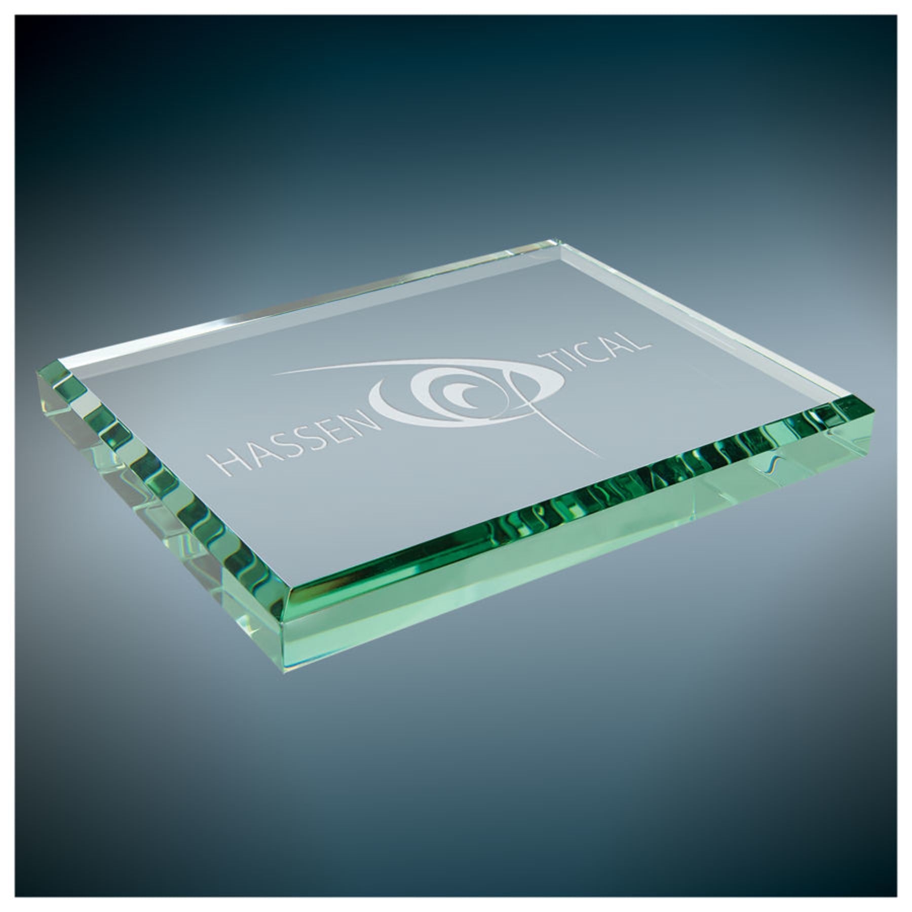 Jade Glass Paperweight - PWGT14
