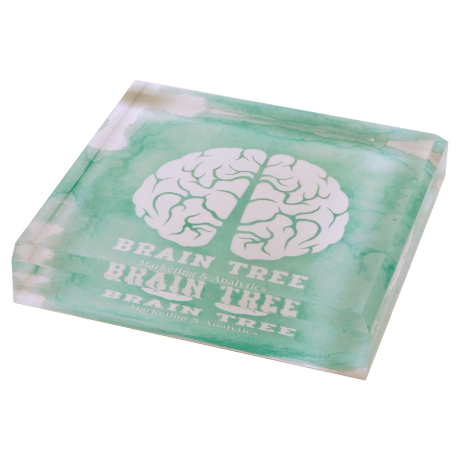 3.75" x 3.75" Sublicrylic Paperweight