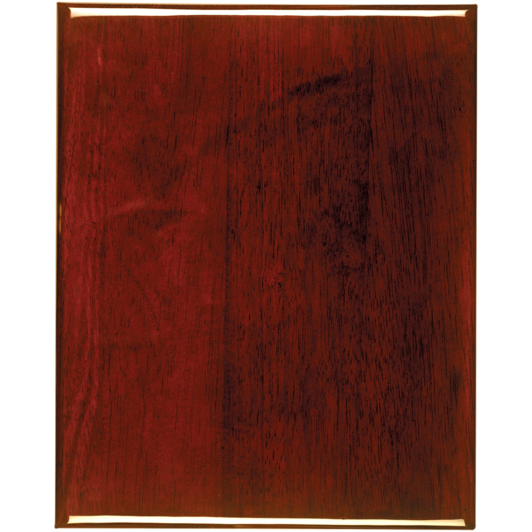 6" x 8" Rosewood Piano Finish Plaque