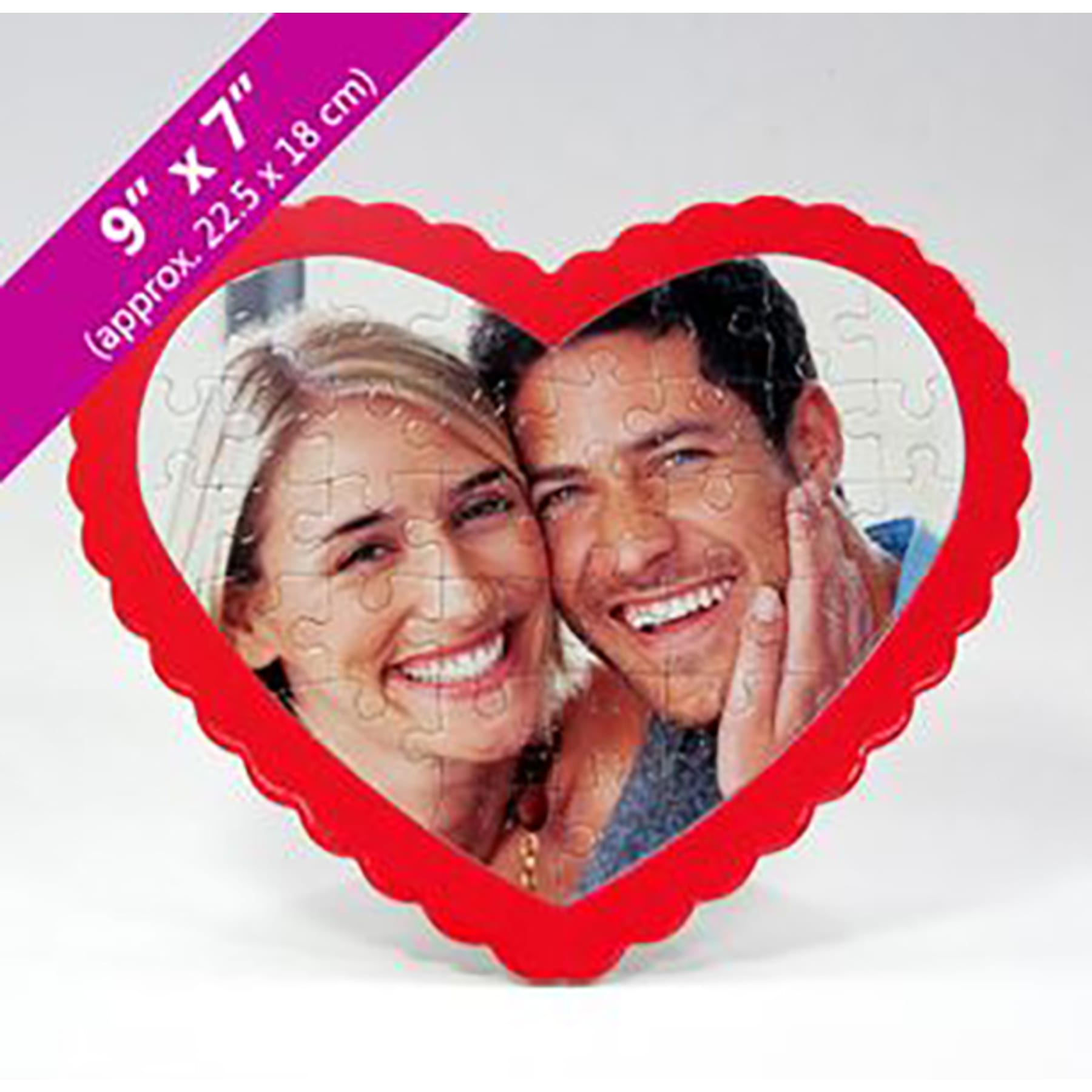 36 Piece Retail Quality Heart Shaped Puzzle - PZS03