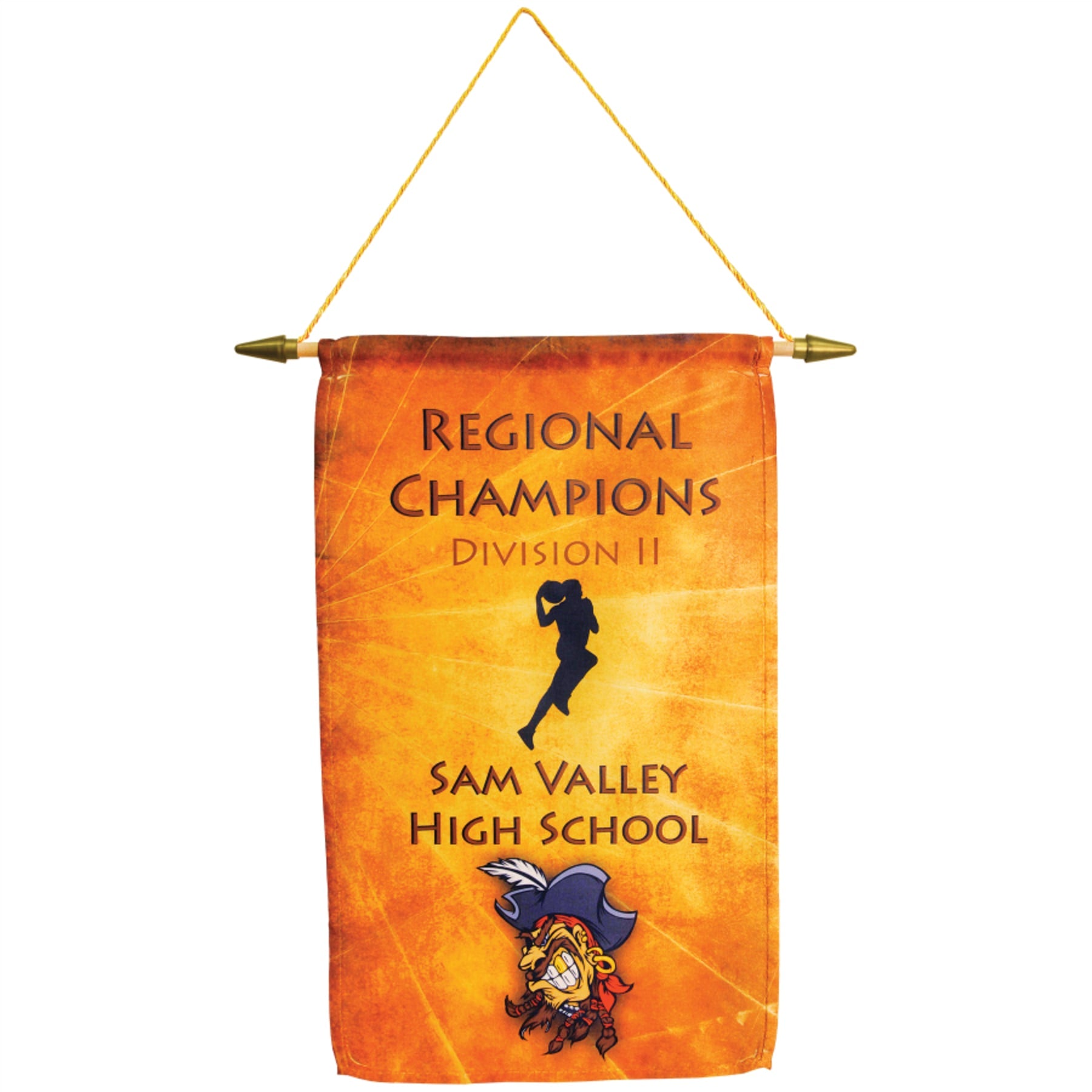 Banner with Hanging Cord - SPRT04