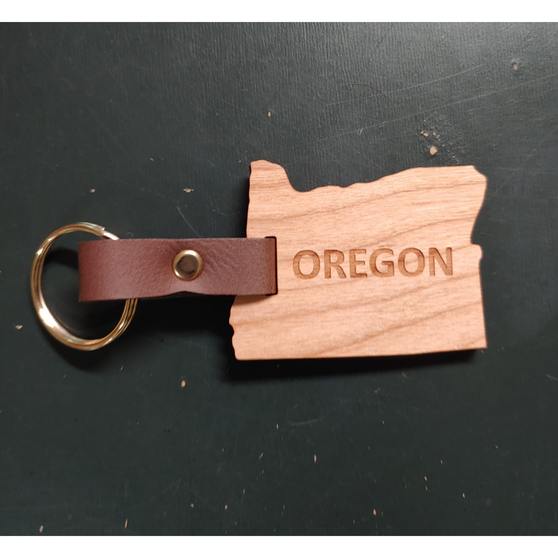 2" - Oregon Hardwood Keychains