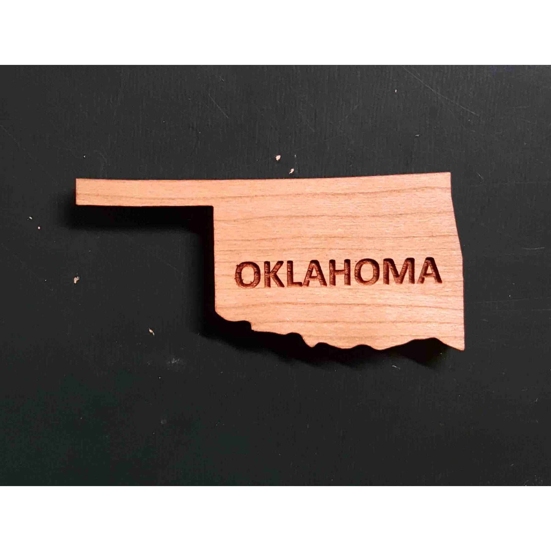 2" - Oklahoma Hardwood Magnets
