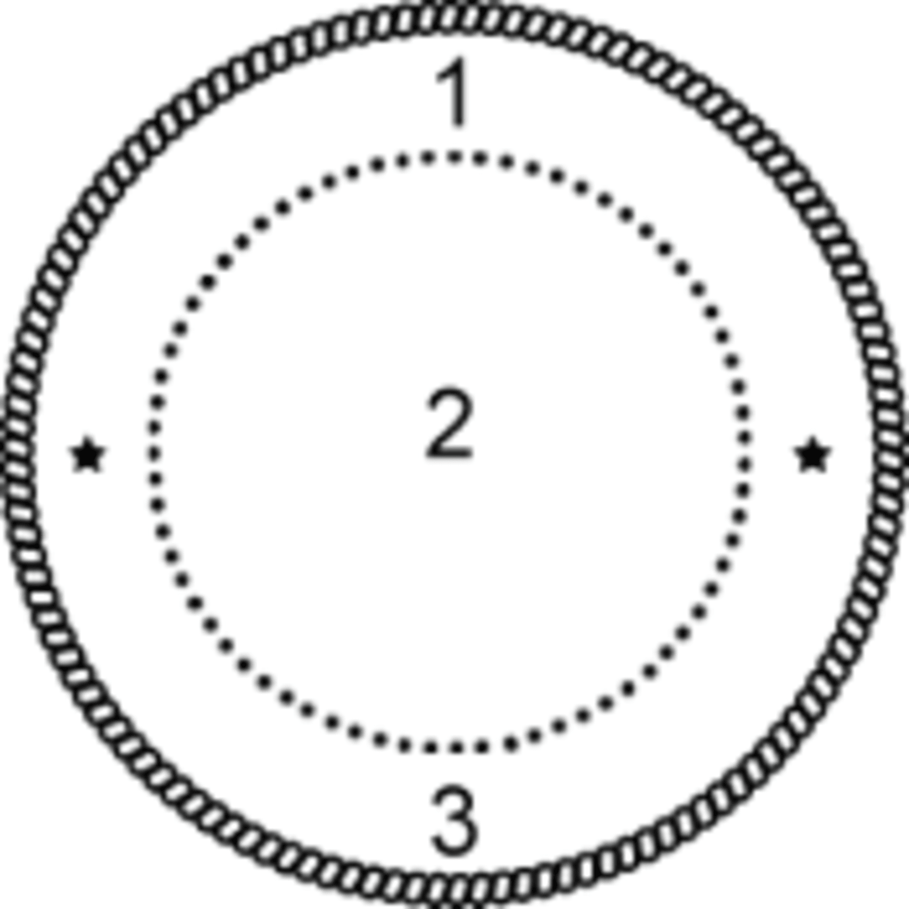 2" - Rubber Stamp Seal - Design Your Own - Self Inking or Wood Mounted