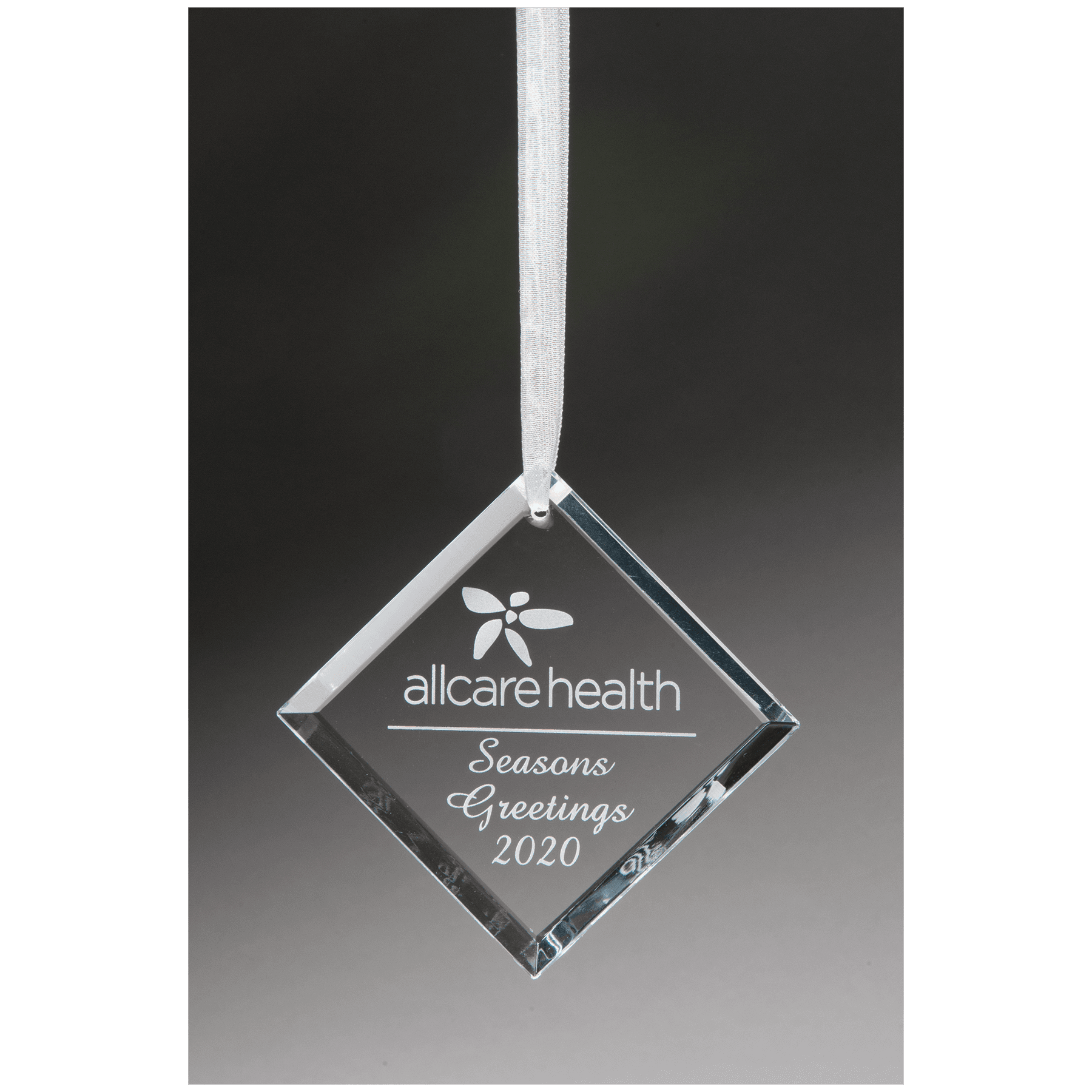 2.75" Crystal Diamond Ornament