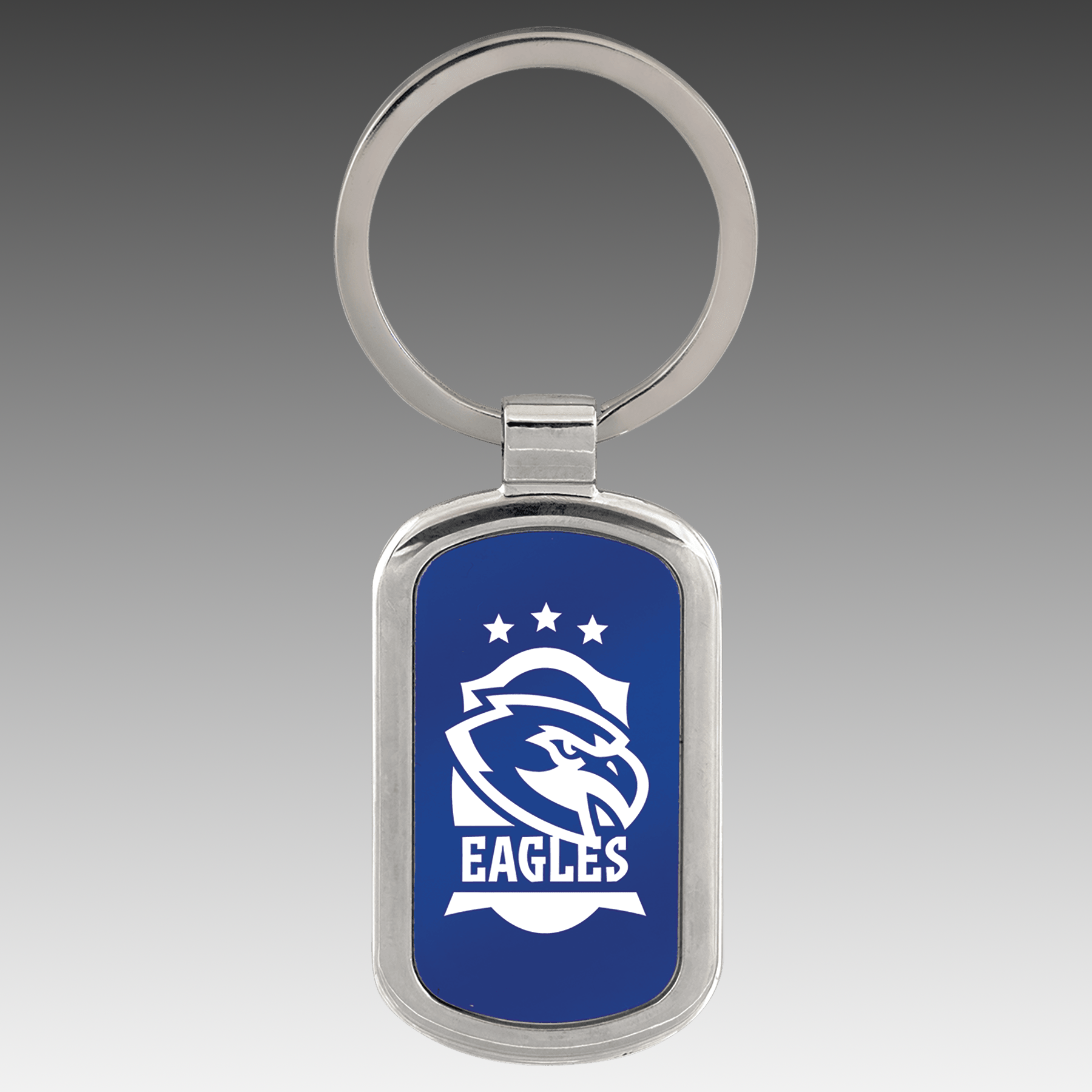 Metal Keychain with Insert - KCM04