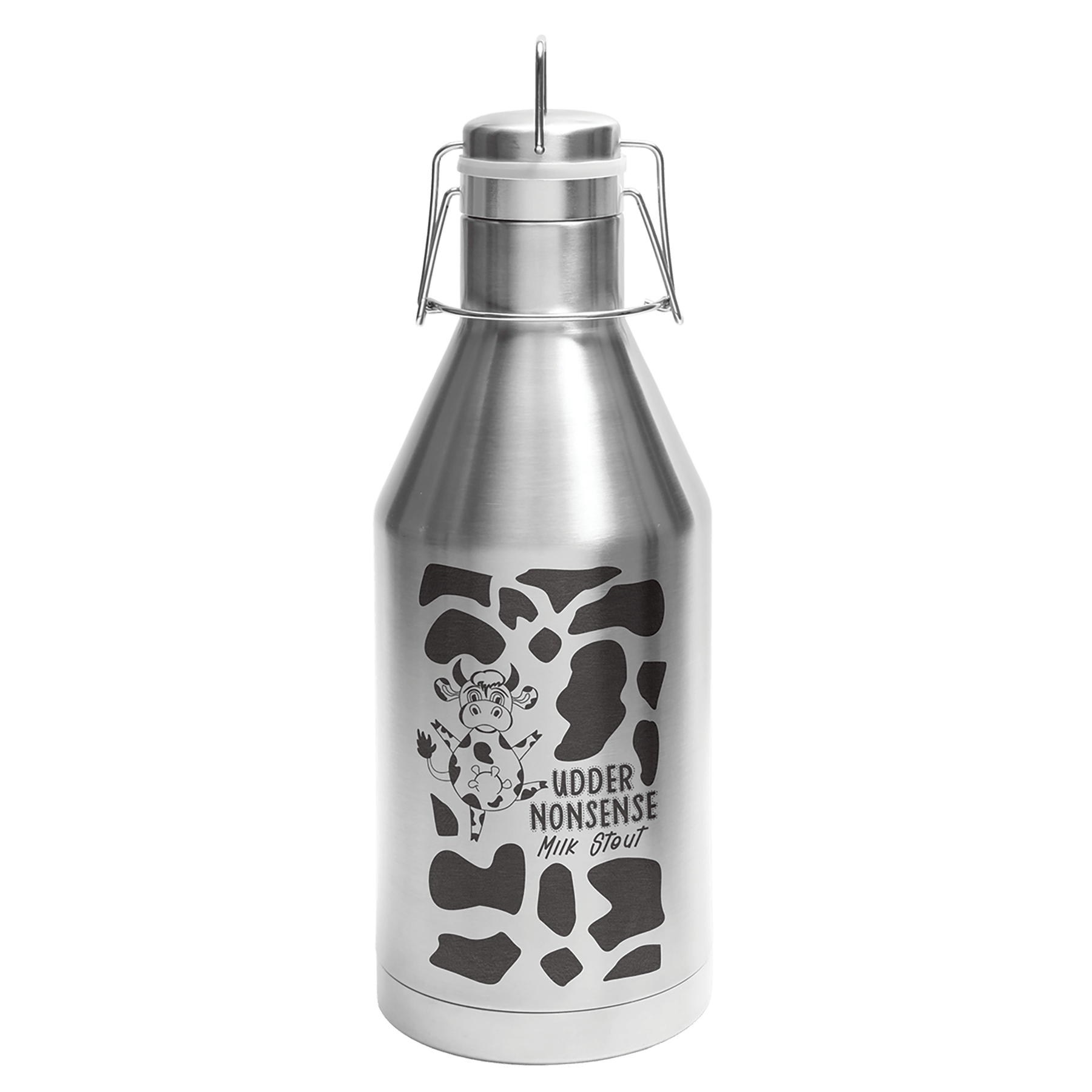 Polar Camel 64 oz. Stainless Steel Growler w/Swing-Top Lid