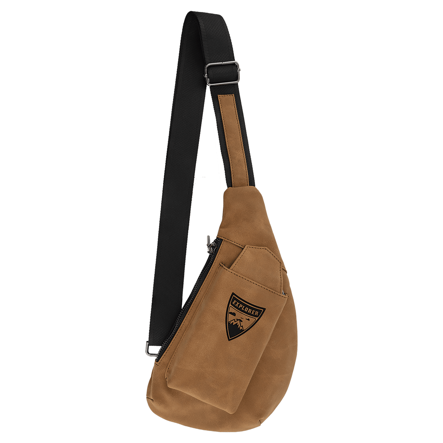 Leatherette Crescent Bag - WLT20