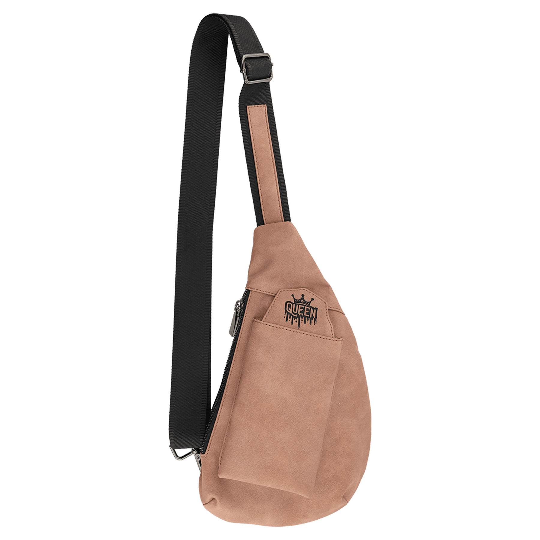 Leatherette Crescent Bag - WLT20