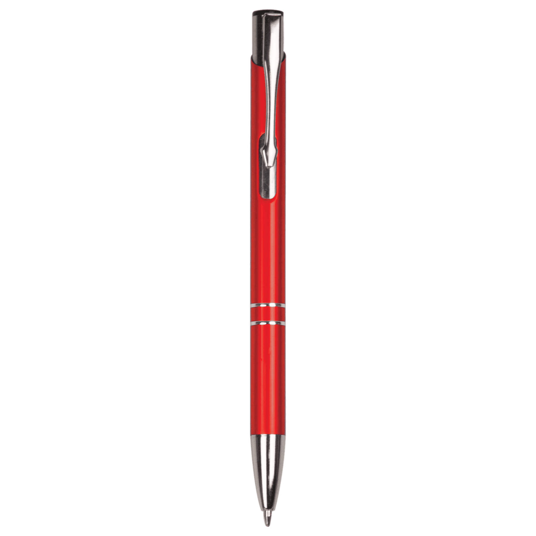 Red with Silver Trim Pen