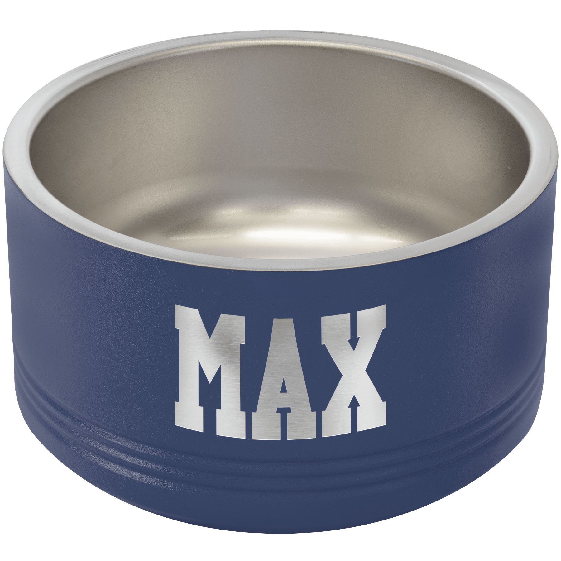 Polar Camel 18 oz. Small Navy Blue Pet Bowl