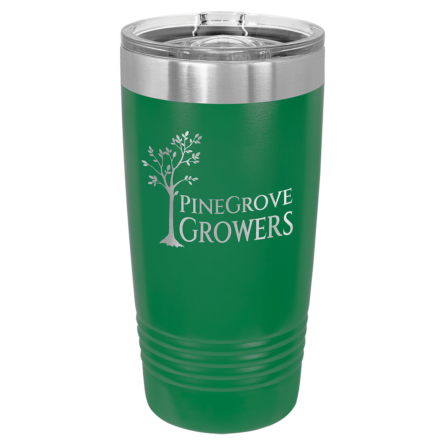 Polar Camel 20 oz. Green Insulated Ringneck Tumbler