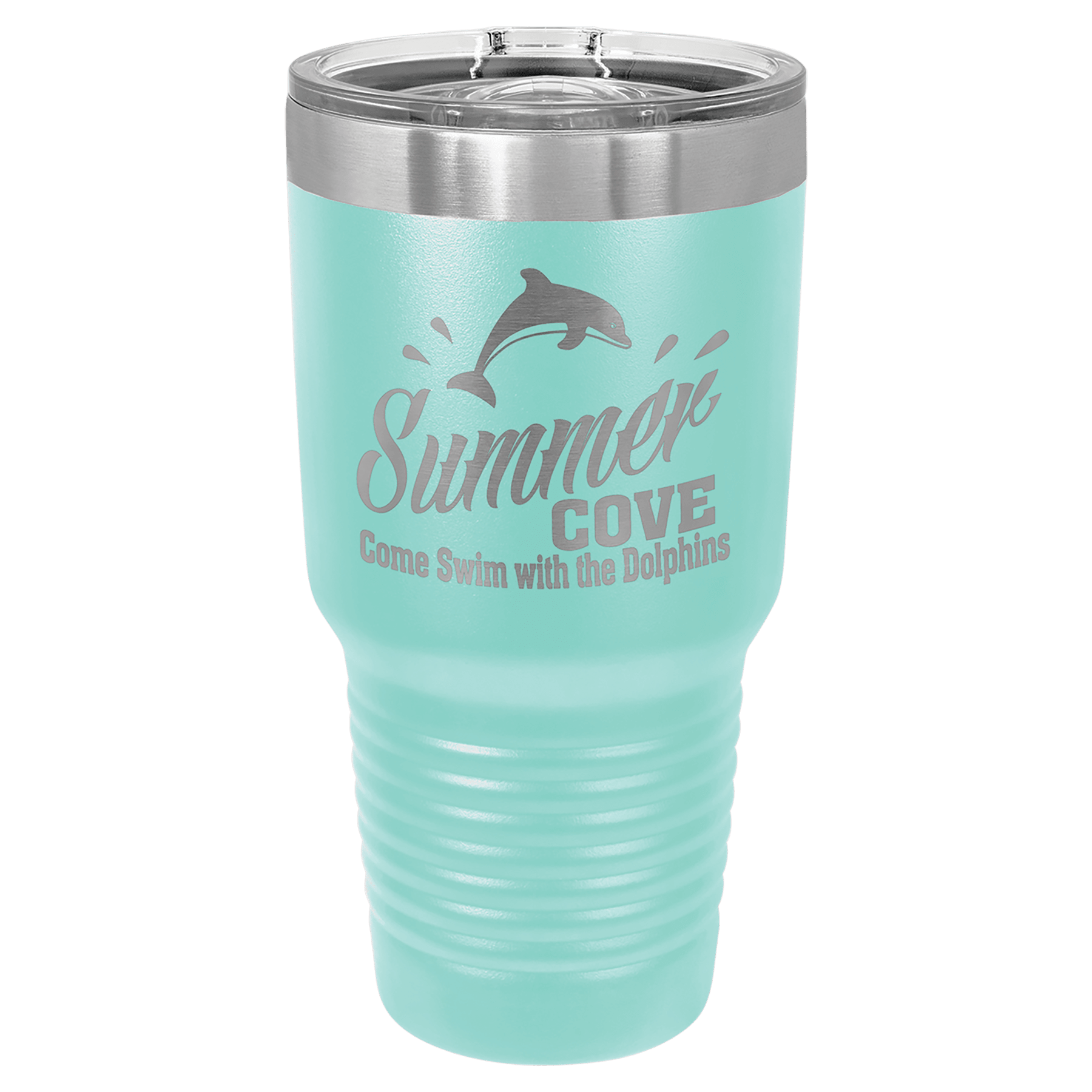 Polar Camel 30 oz. Teal Insulated Ringneck Tumbler