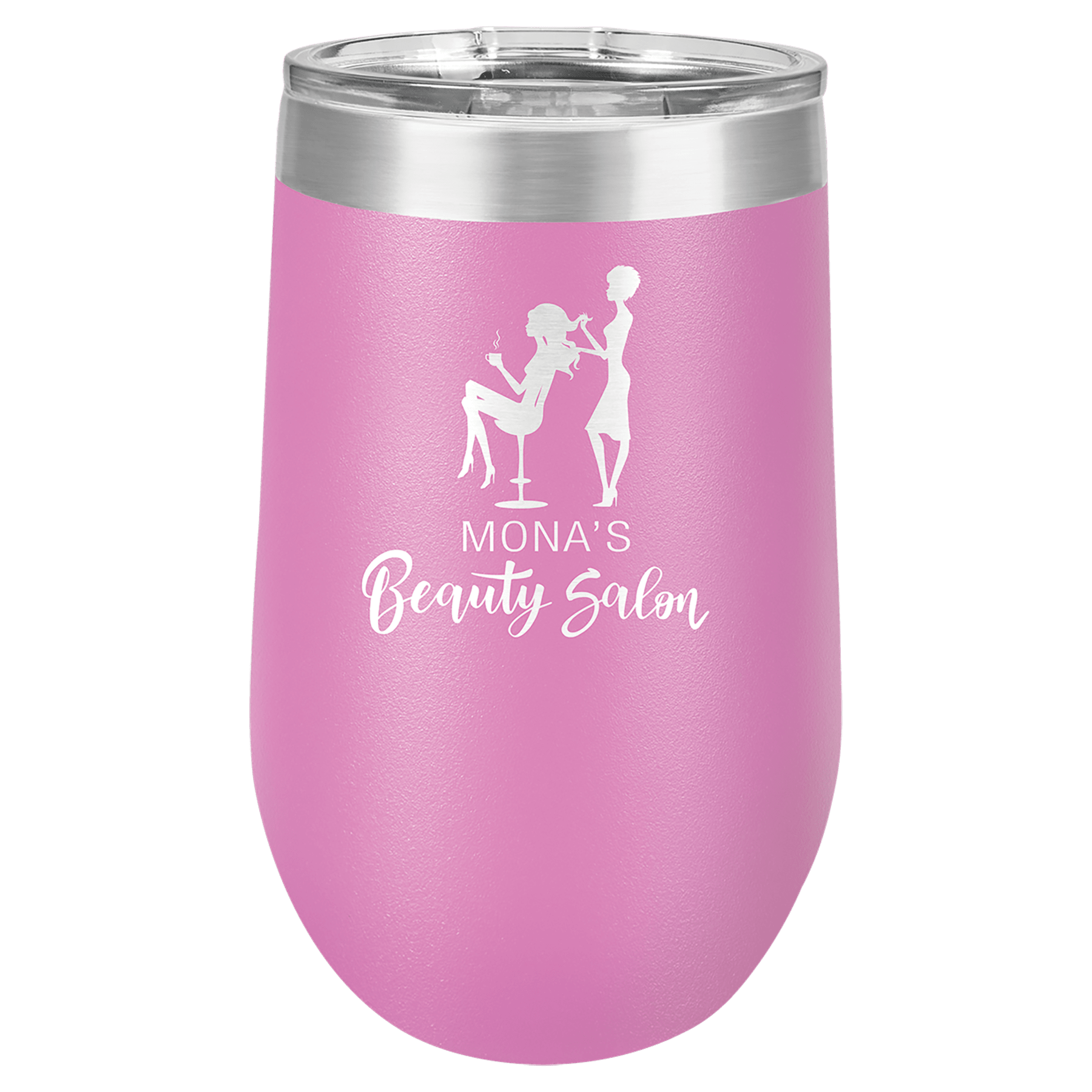 Polar Camel 16 oz. Light Purple Stemless Tumbler