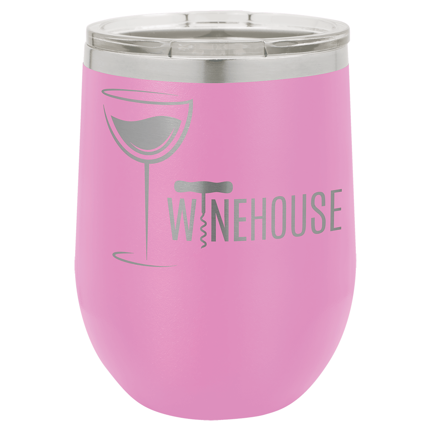 Polar Camel 12 oz. Light Purple Stemless Wine Tumbler