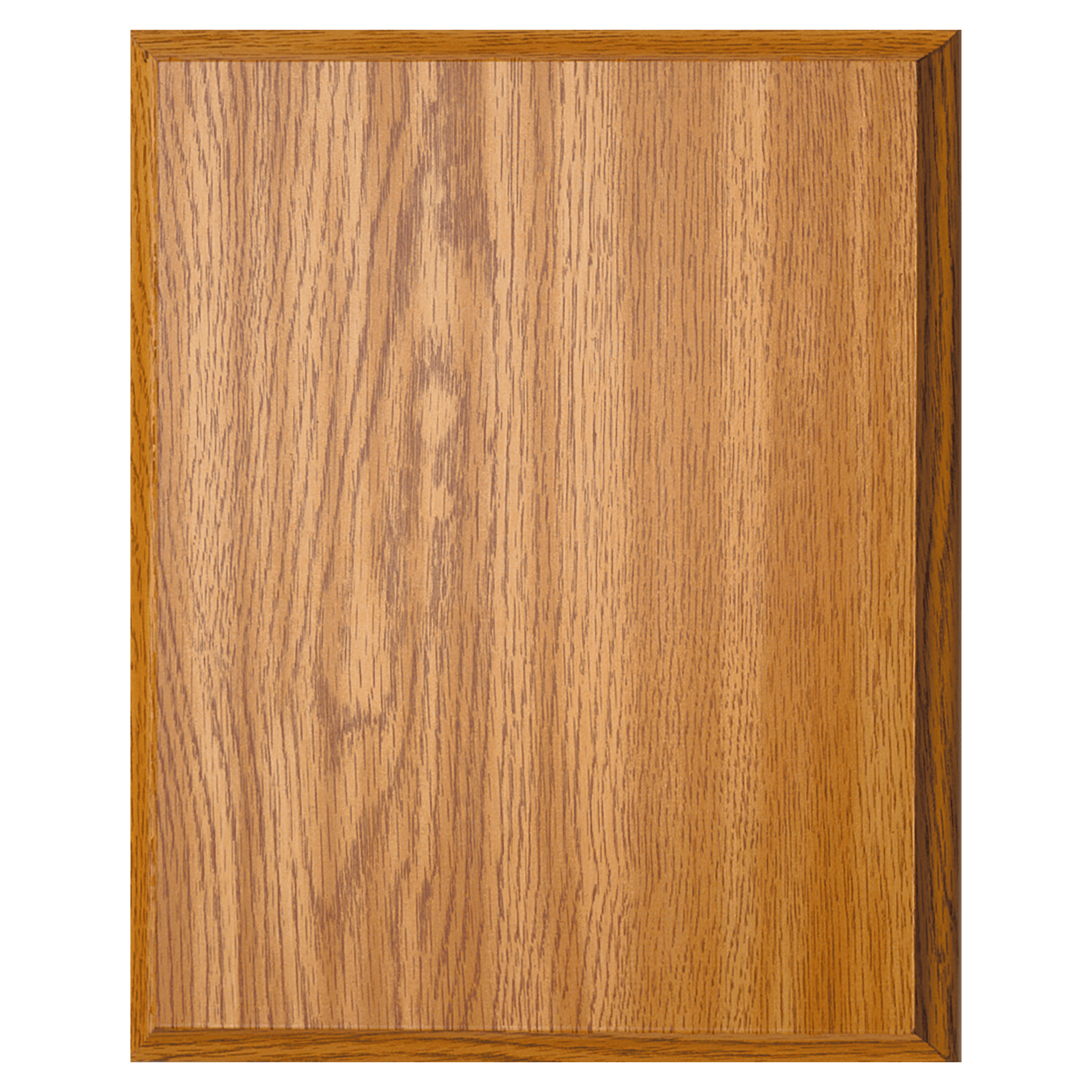 5" x 7" Oak Finish Plaque