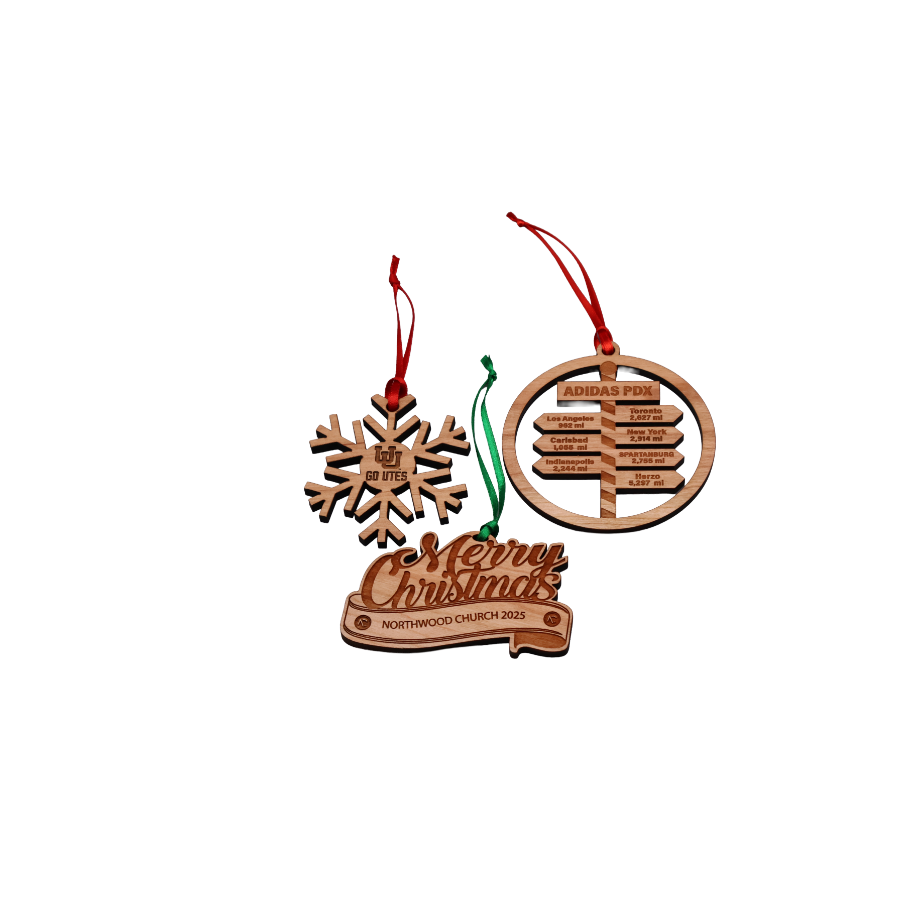 Custom Wood Ornament - OWX01