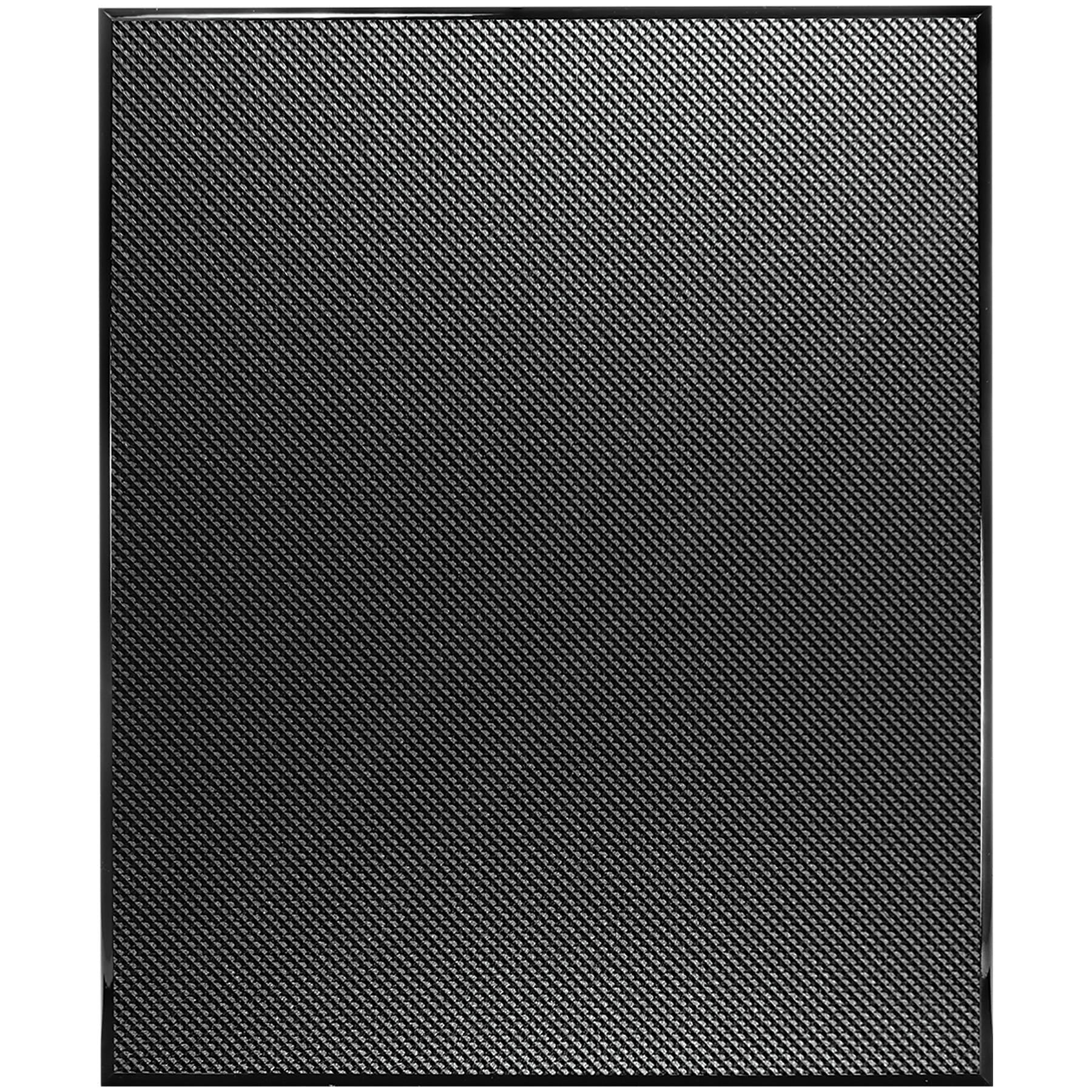 10.5" x 13" Piano Carbon Fiber Finish Plaque