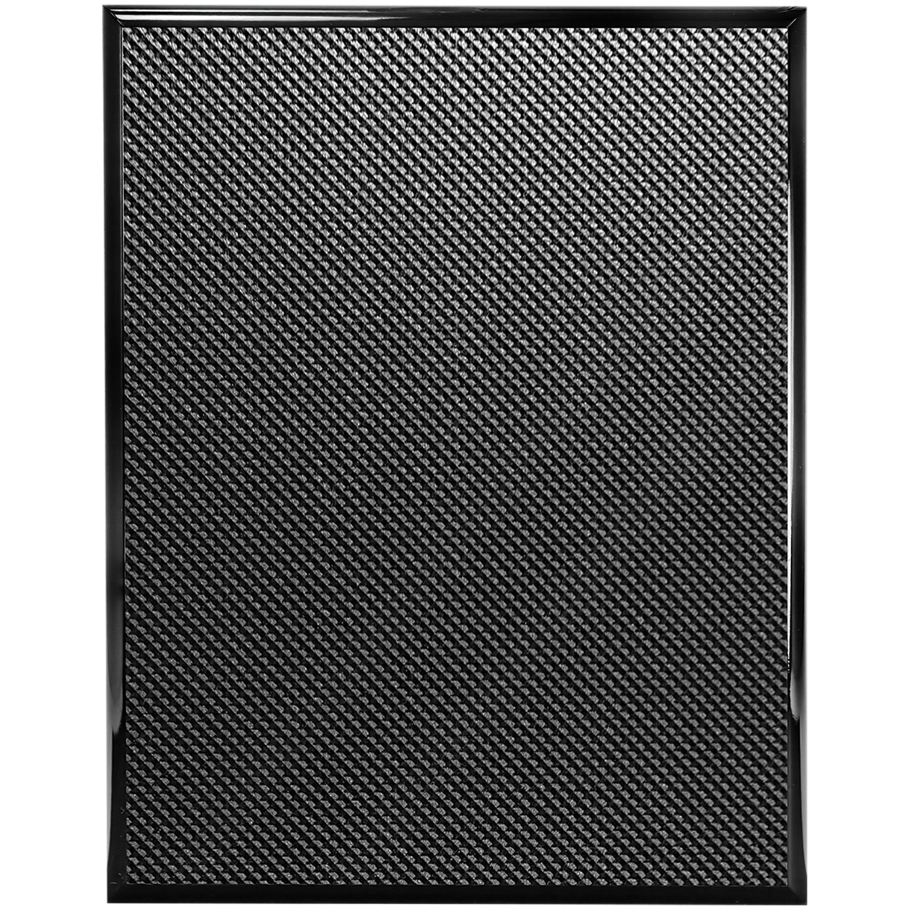 7" x 9" Piano Carbon Fiber Finish Plaque