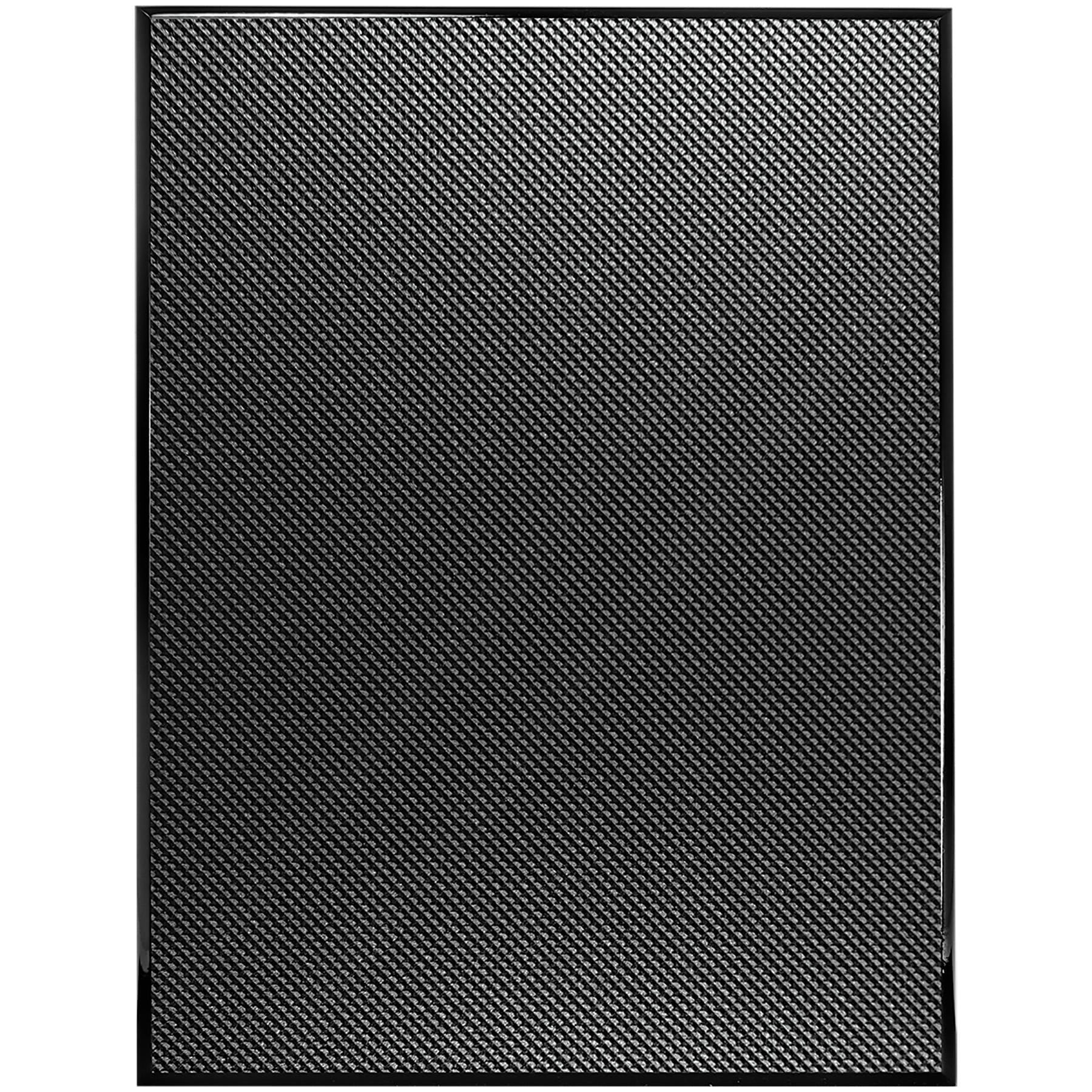 9" x 12" Piano Carbon Fiber Finish Plaque