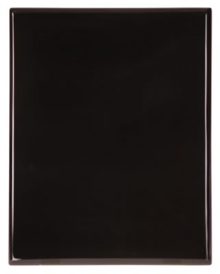 8" x 10" Premium Black Piano Finish Plaque