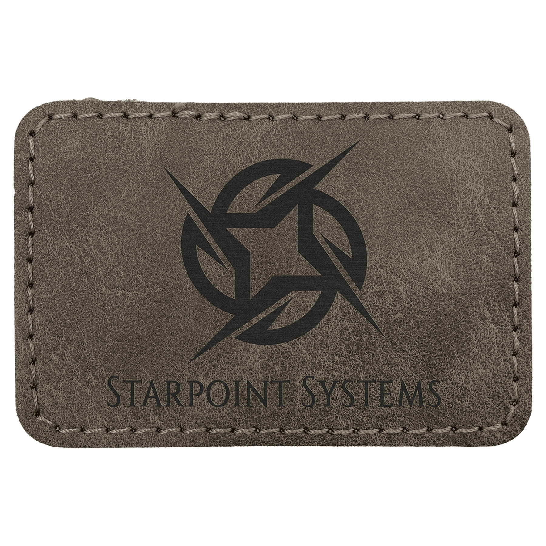 Rectangle Leatherette Patch with Adhesive - PTCH01