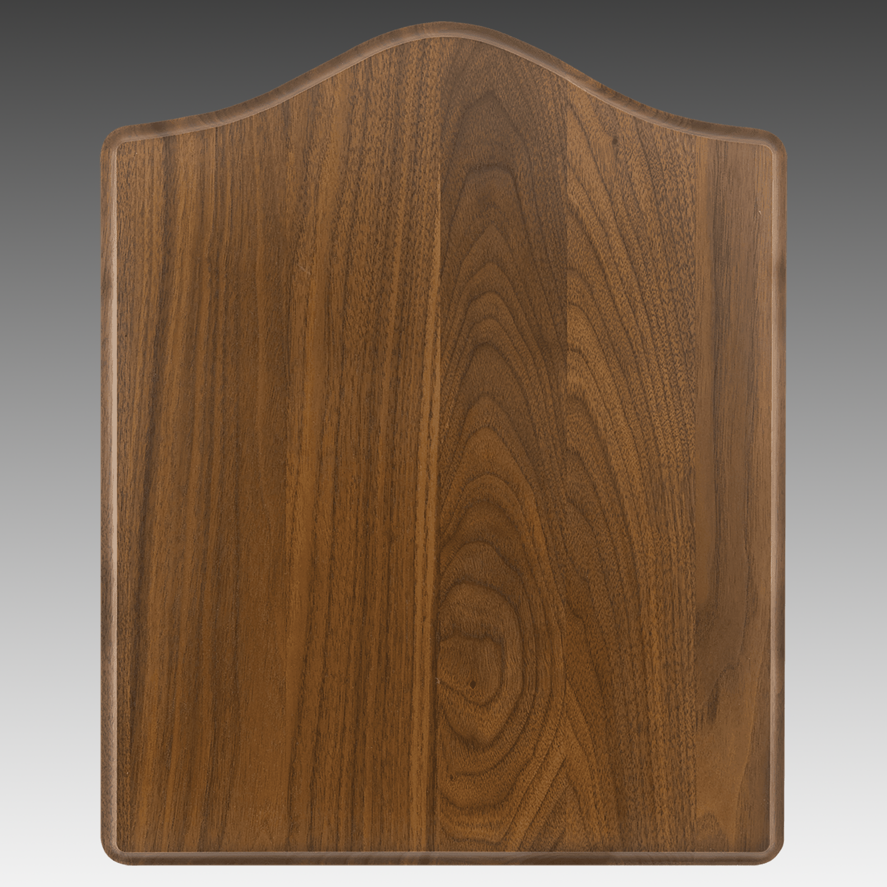 AirFlyte American Walnut Peaked Top Plaque - PWW10