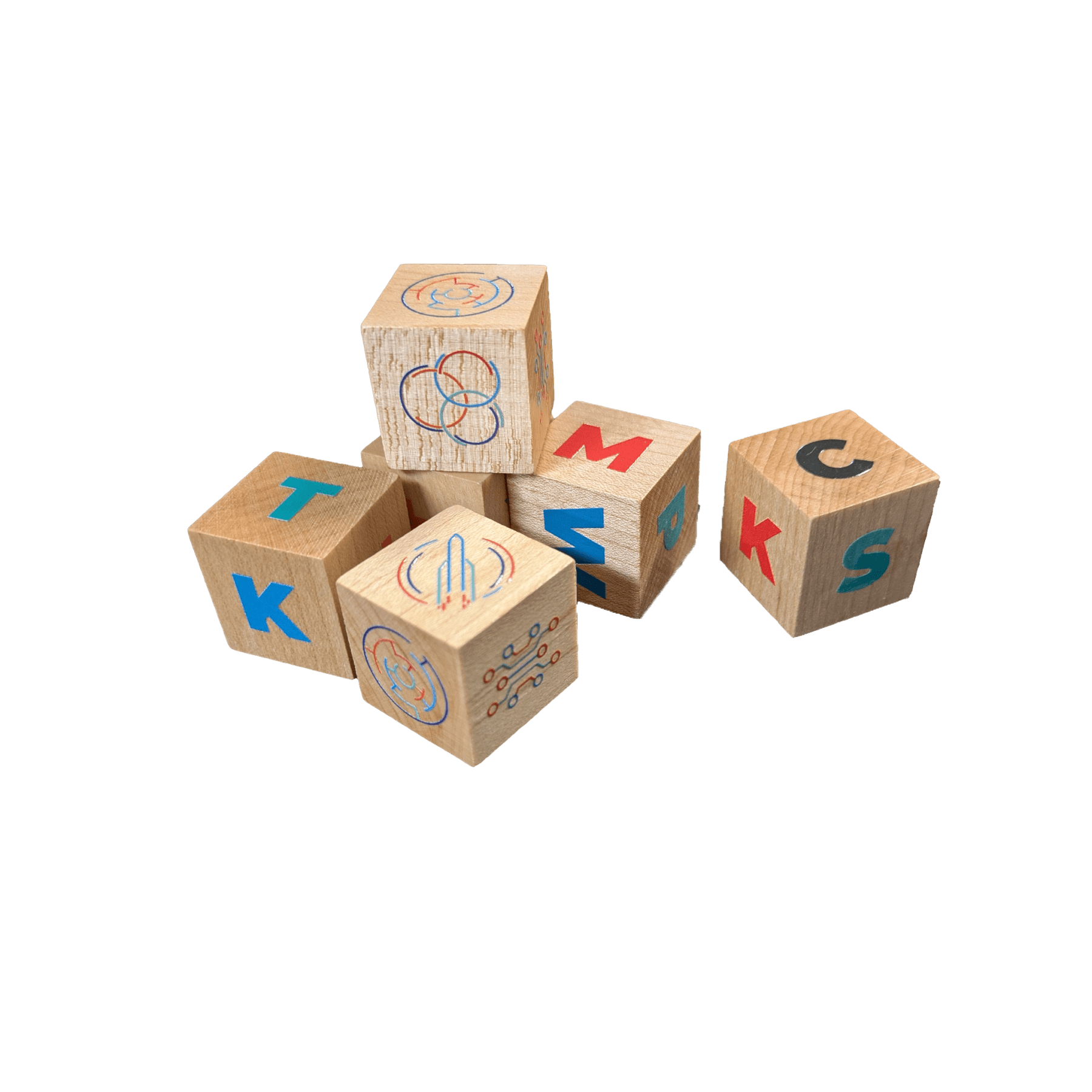 1" Wood Inspiration Cube