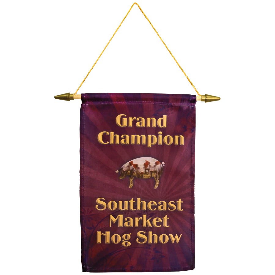 Banner with Hanging Cord - SPRT04