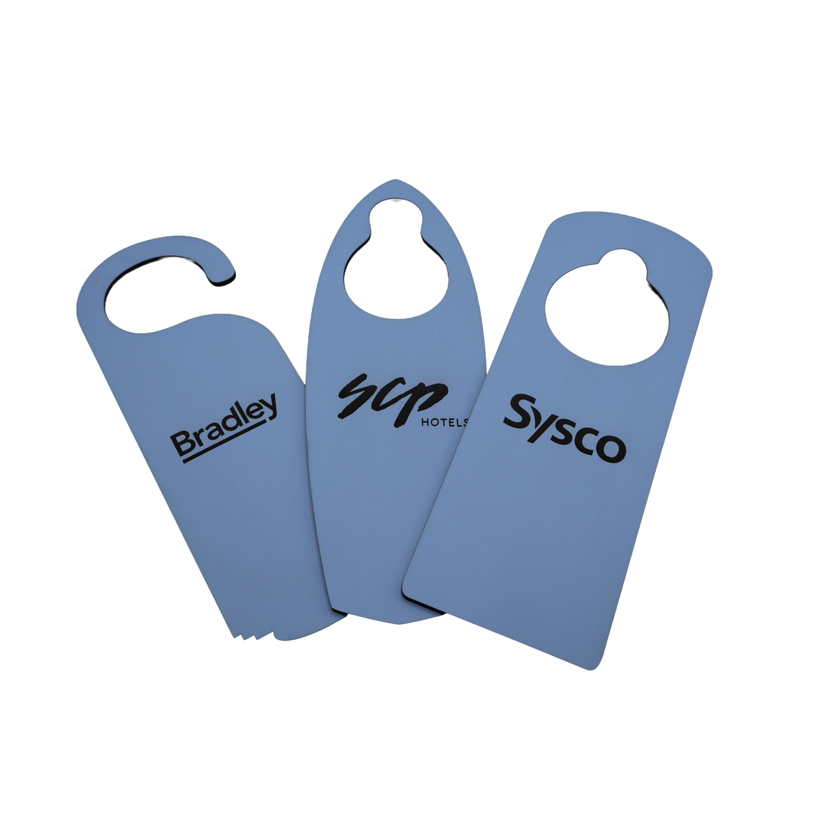 Custom Leatherette Door Hanger