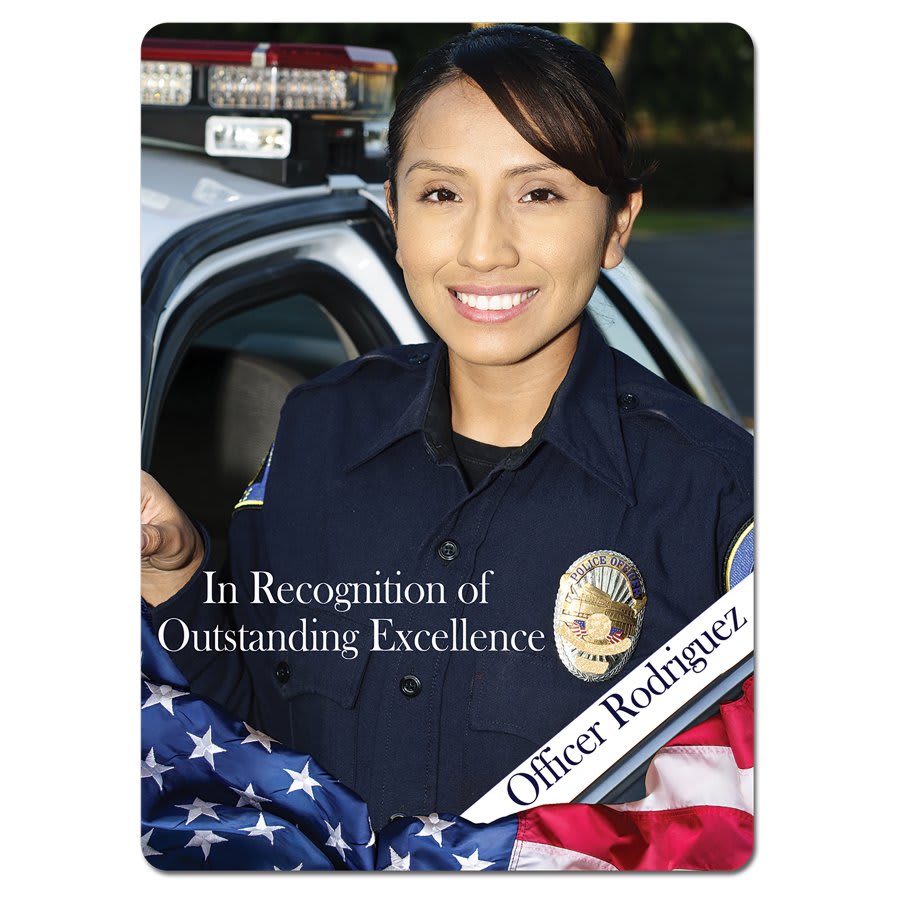 9" x 12" Unisub White Steel Panel with Radius Corners