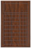 Value Cherry Finish Blank Perpetual Plaque for 24 Plates