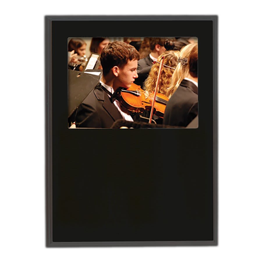 Slide In Frame Plaque with Window - PVF04