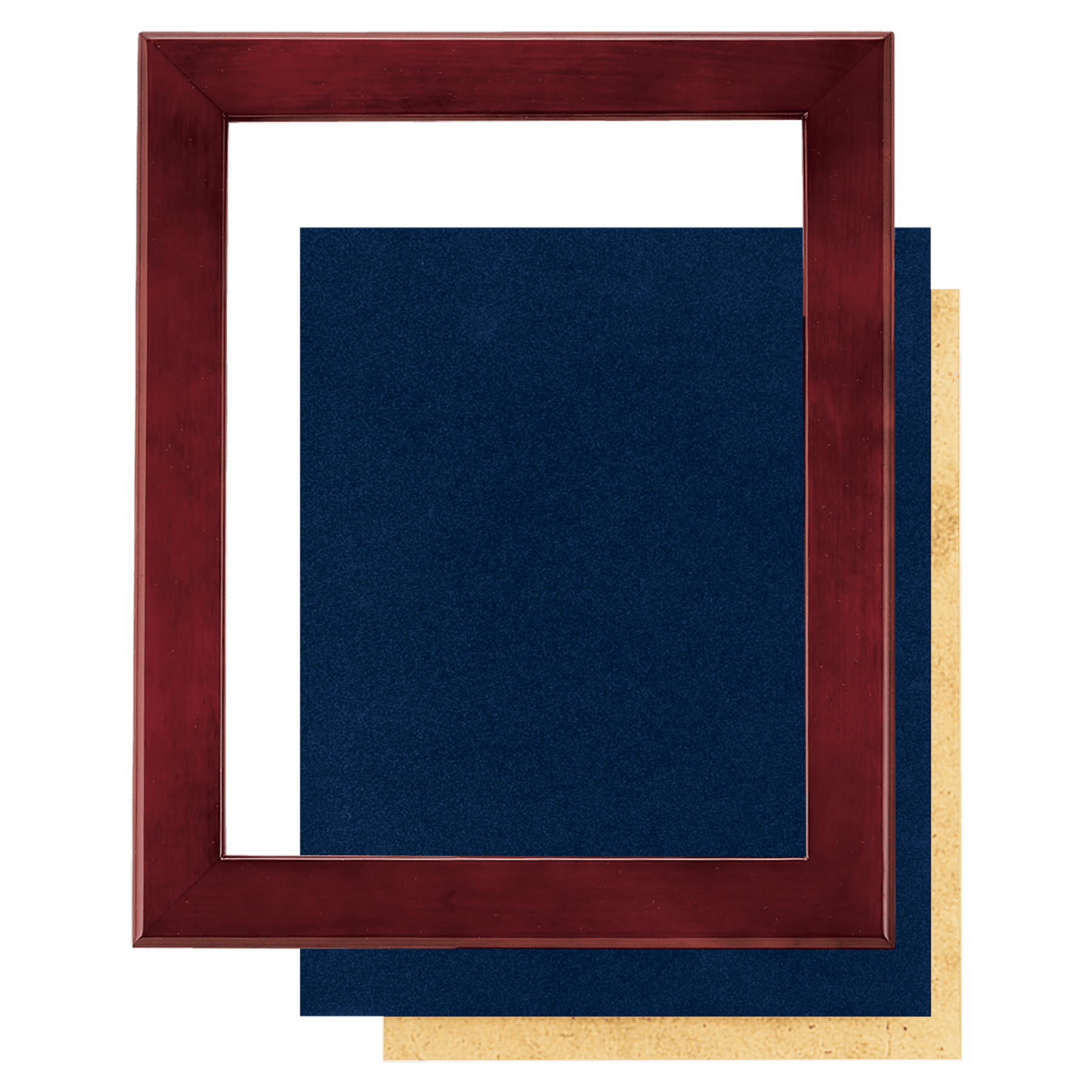 Rosewood Piano Finish Frame Kit with Velour Backing - FRM36