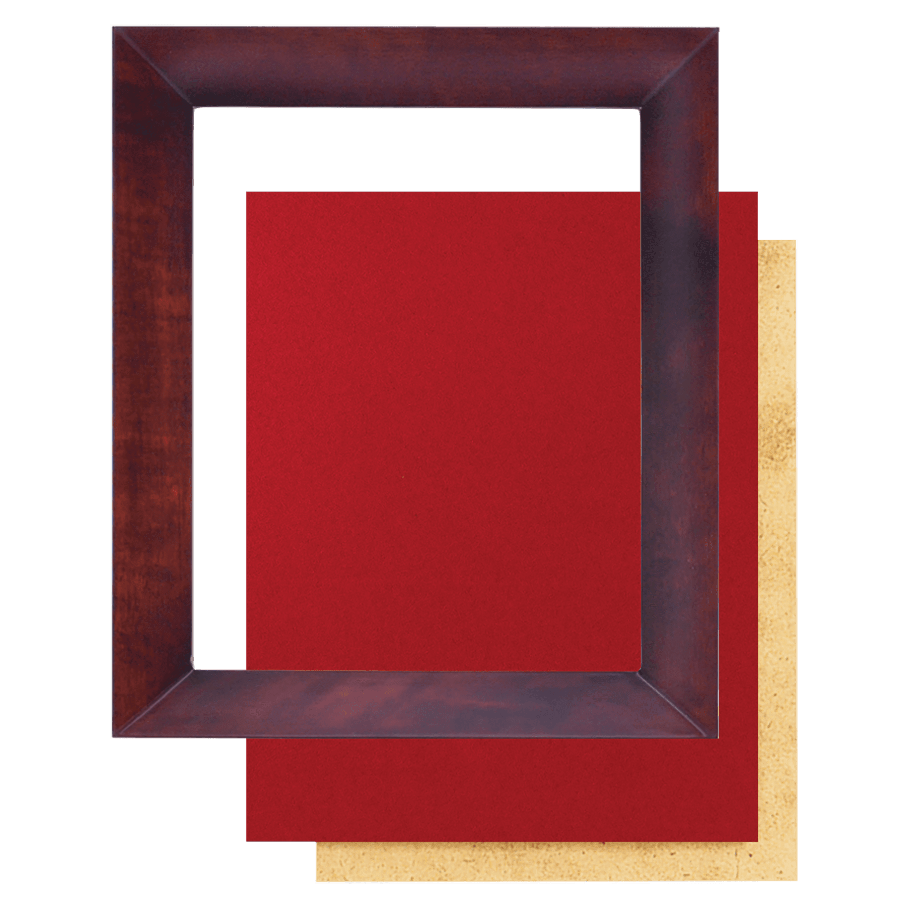 Airflyte Matte Cherry Finish Frame Kit with Velour - FRM37