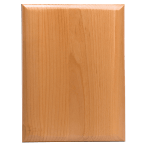 9" x 12" Alder Wood Plaque Board with Airflyte Edge