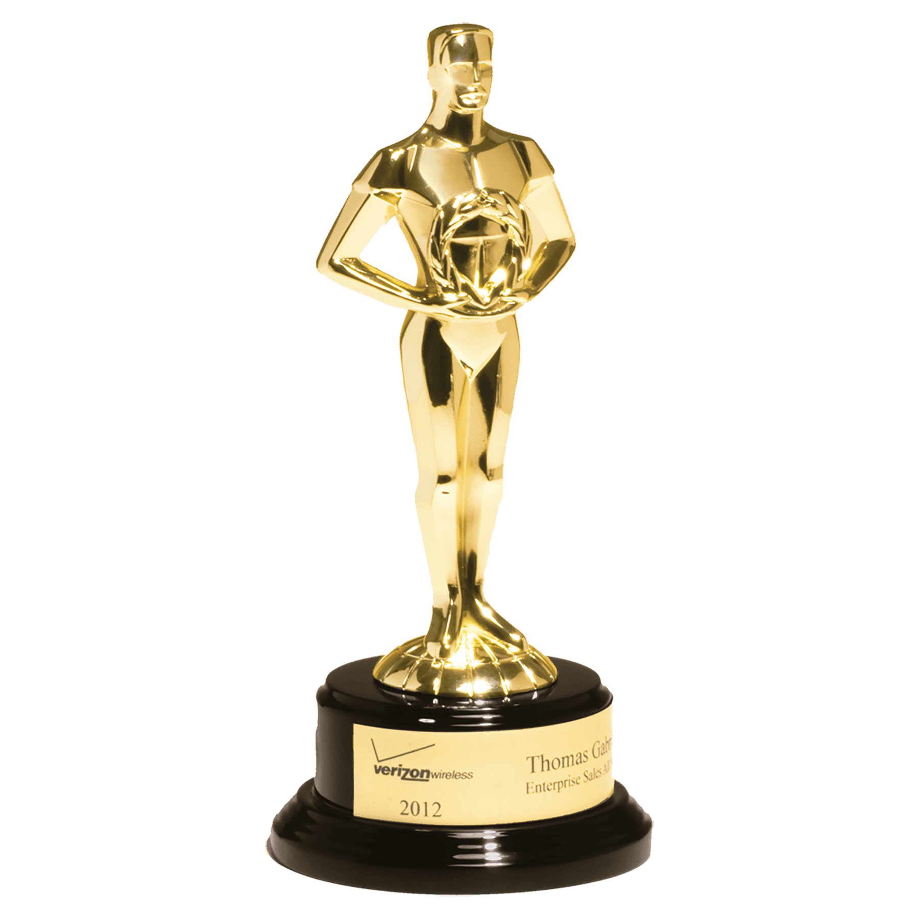 Cast Metal Achiever Figure on a Base - AF06